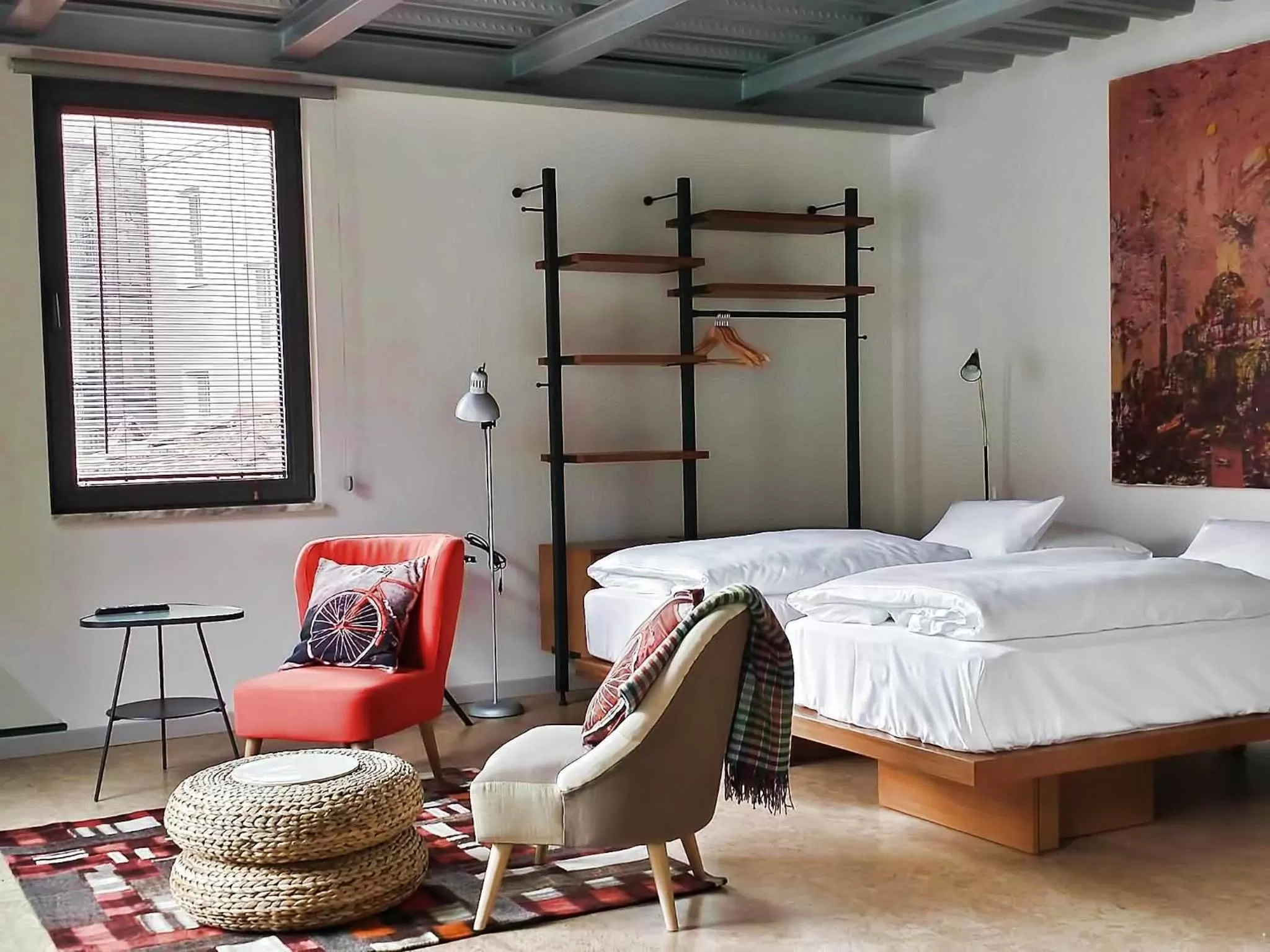 Bed in Hammamhane Hotel