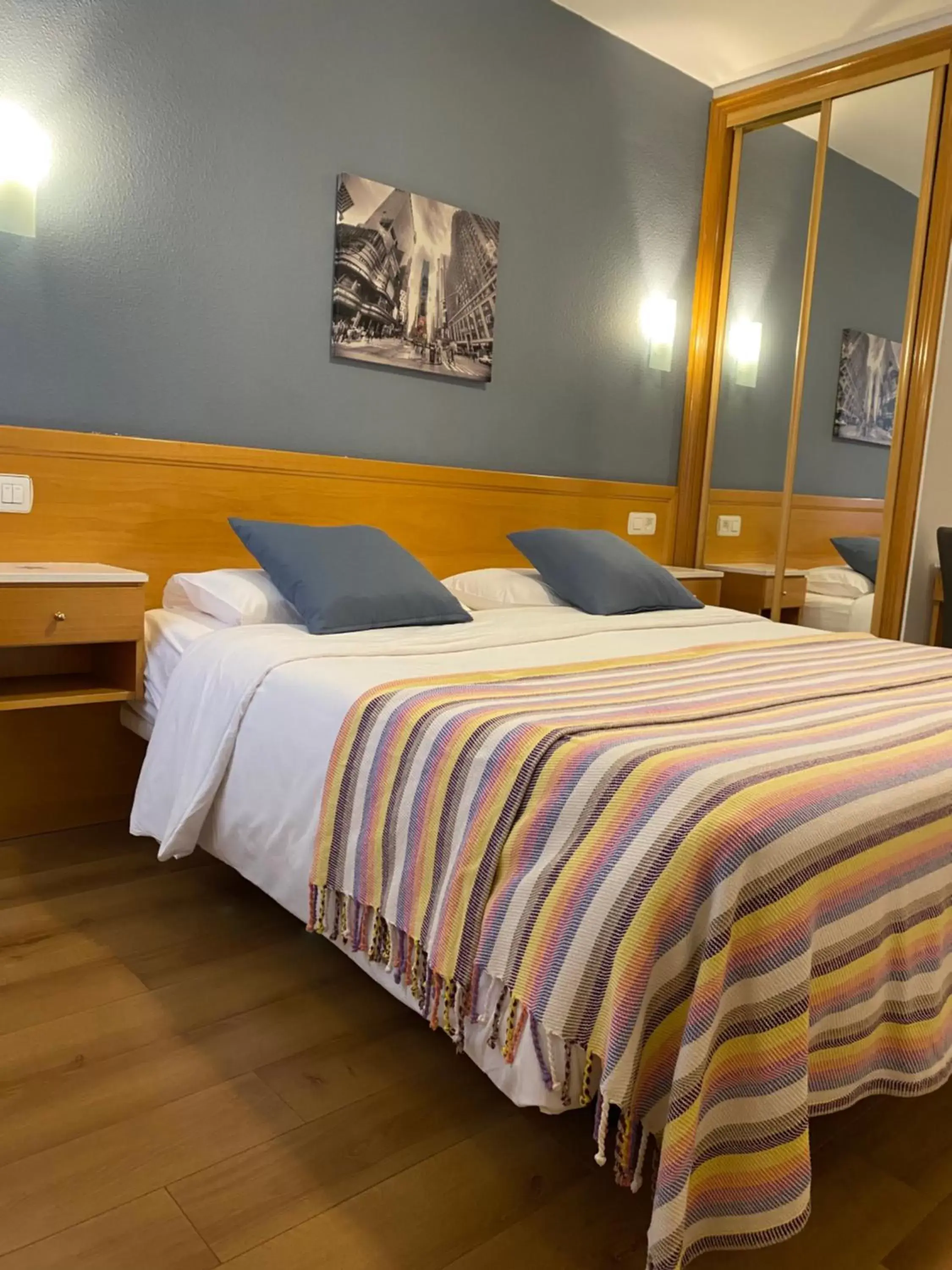Bed in Hotel Costa Verde