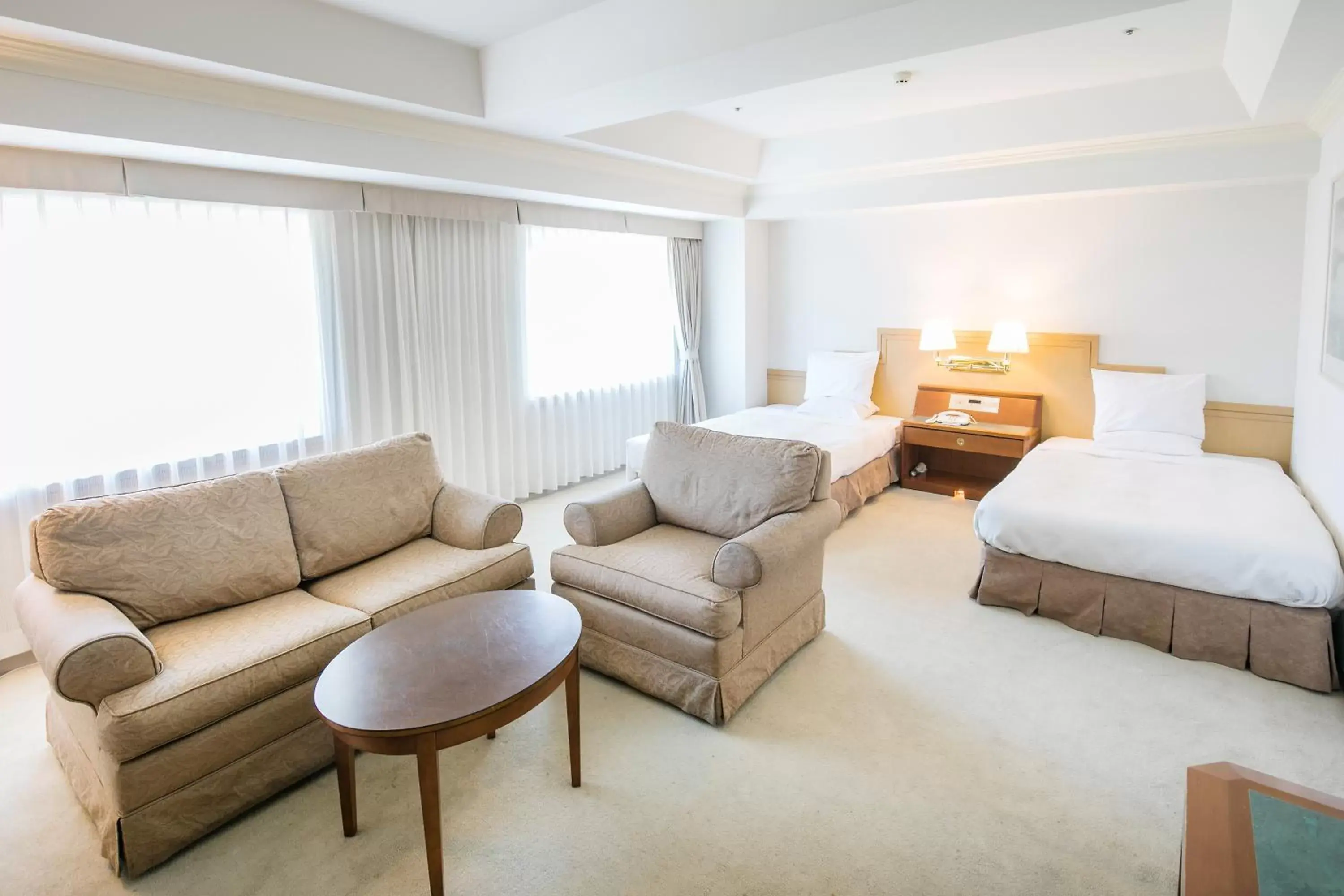 Photo of the whole room in HOTEL MYSTAYS PREMIER Sapporo Park