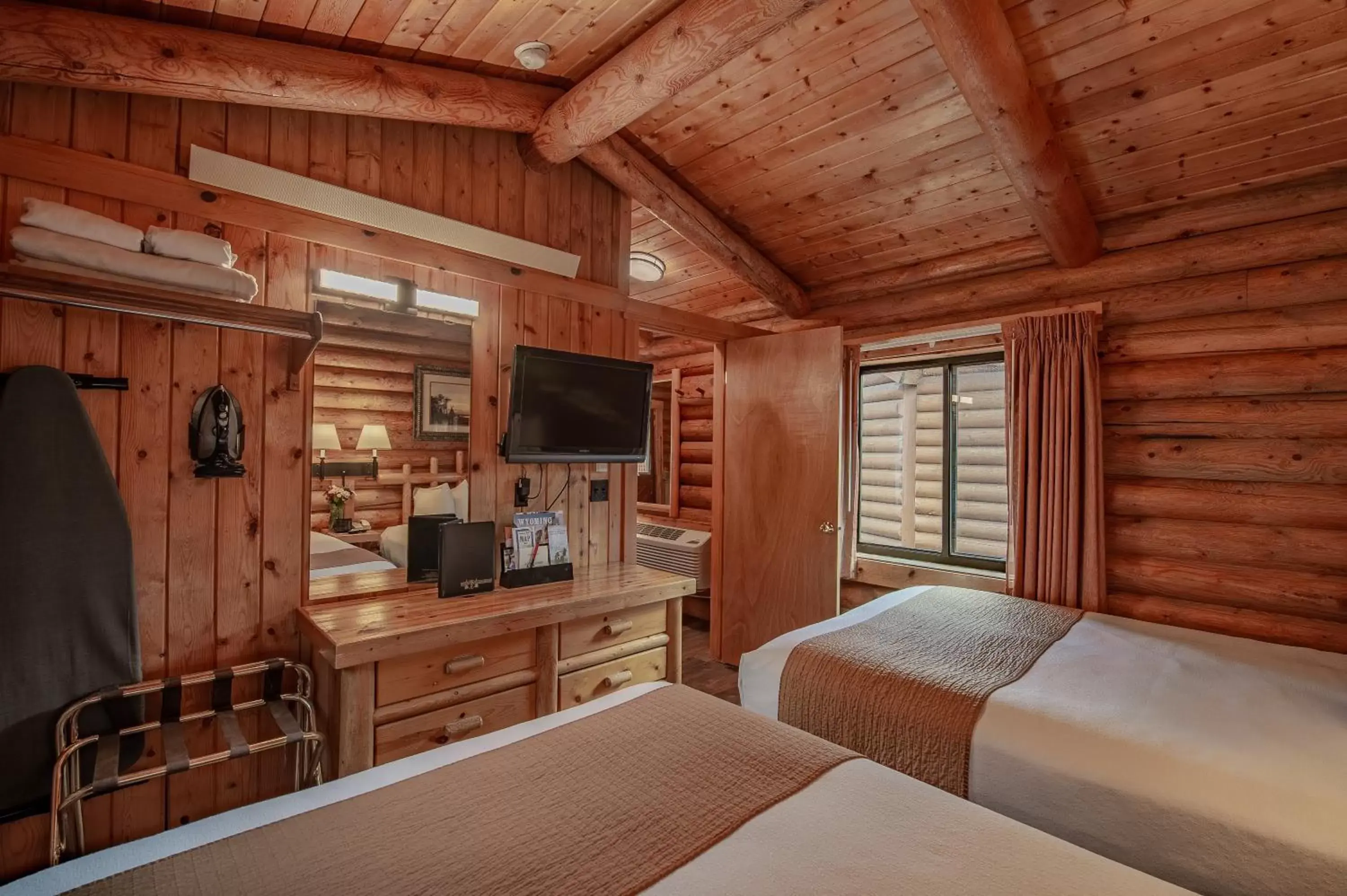 Bed in Cowboy Village Resort