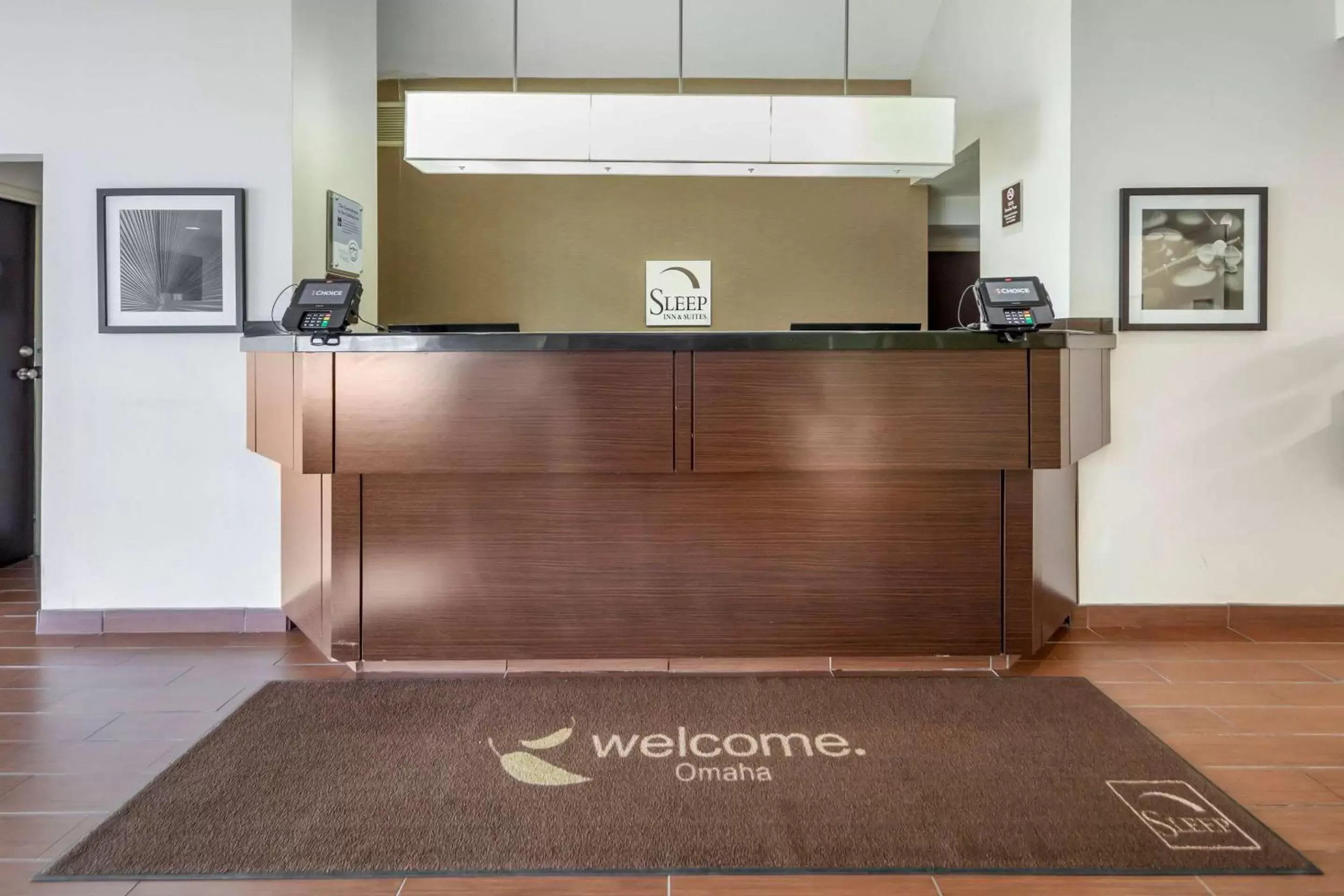 Lobby or reception, Lobby/Reception in Sleep Inn & Suites Omaha Airport