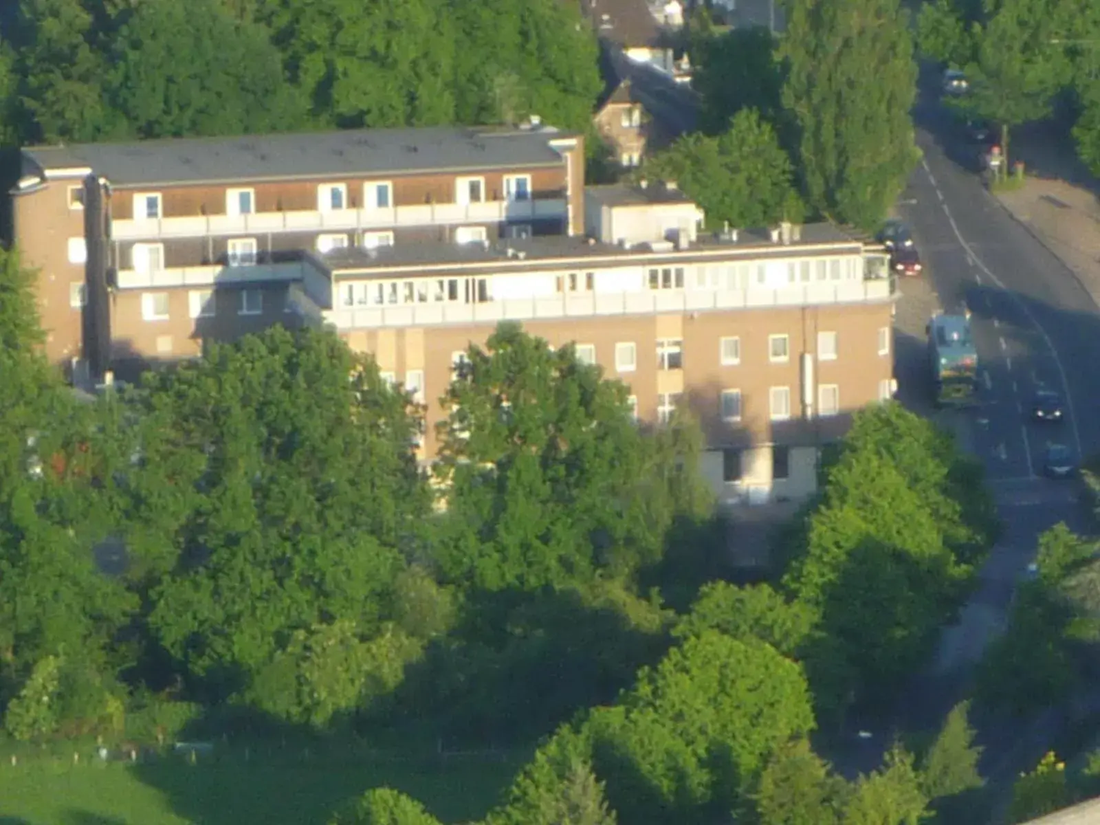 Bird's eye view, Bird's-eye View in Hotel Buschhausen