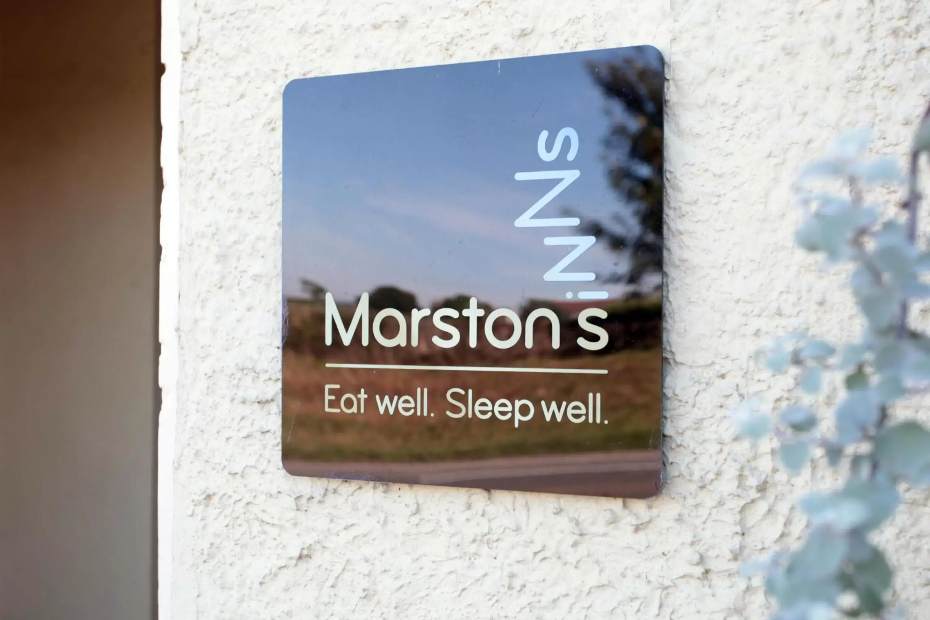 Property logo or sign in Fox & Goose, Barrow Gurney by Marston's Inns