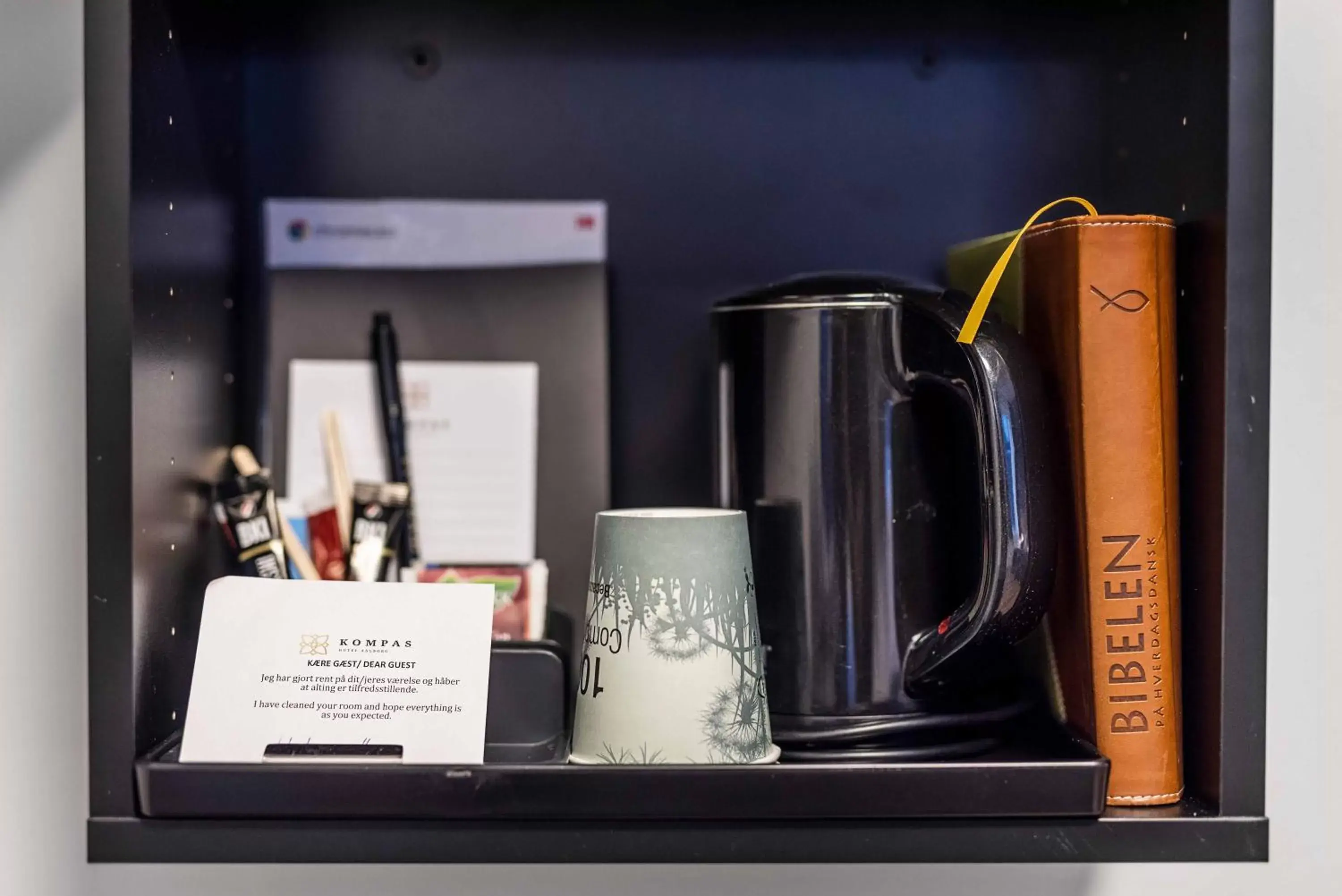 Coffee/tea facilities in KOMPAS Hotel Aalborg