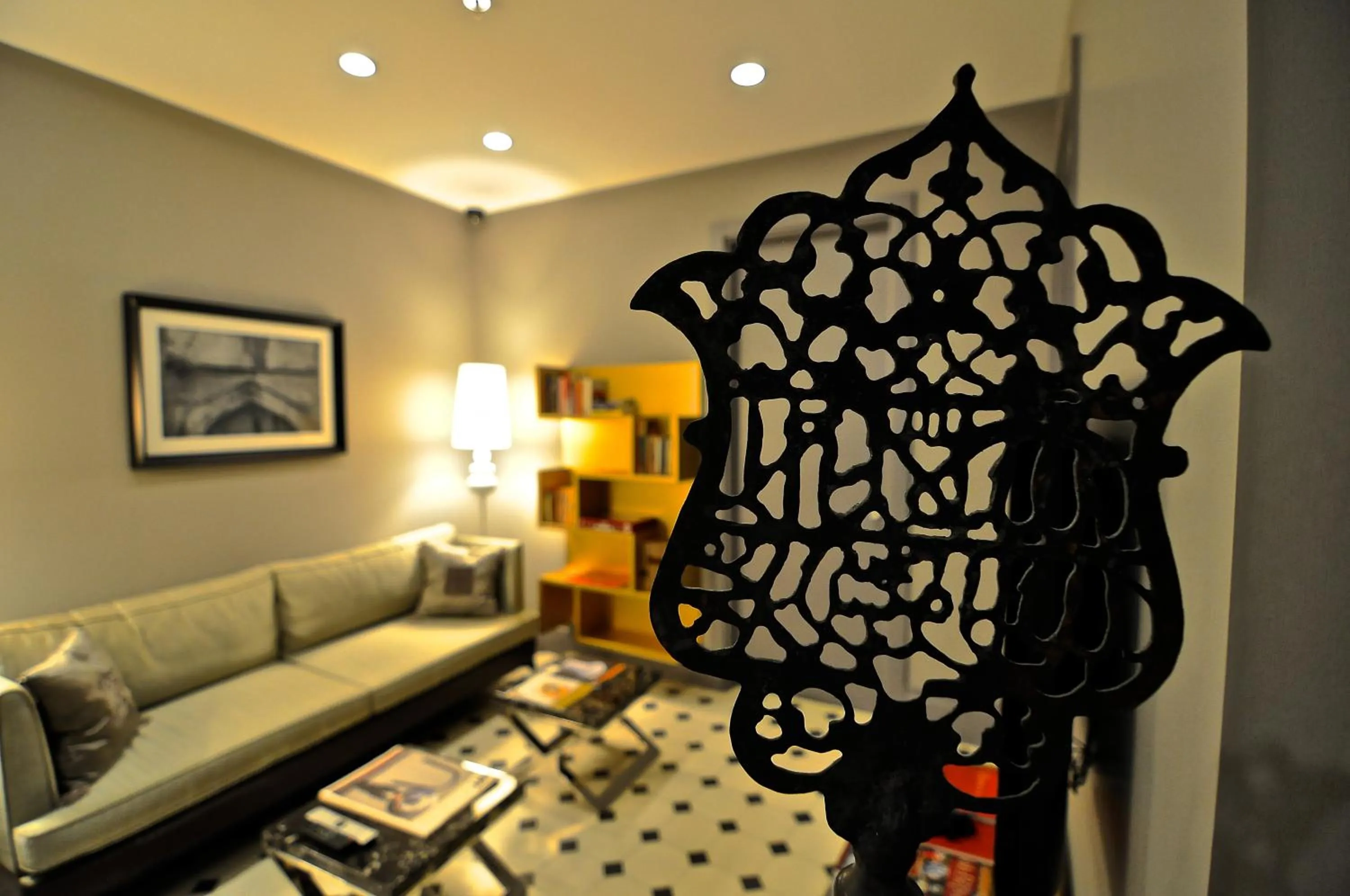 Decorative detail in Taksim Prelude Hotel