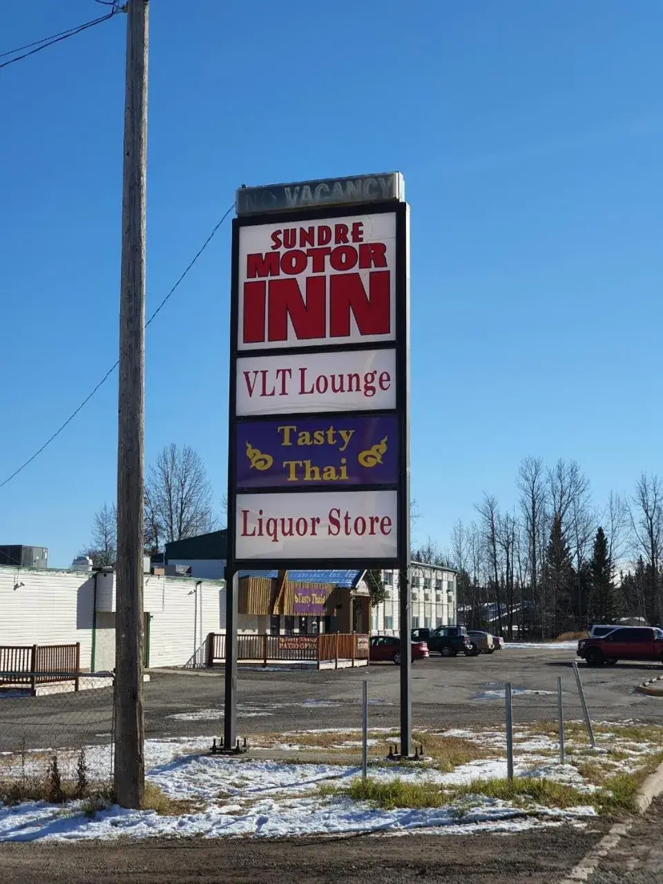 Property logo or sign in Sundre Motor Inn