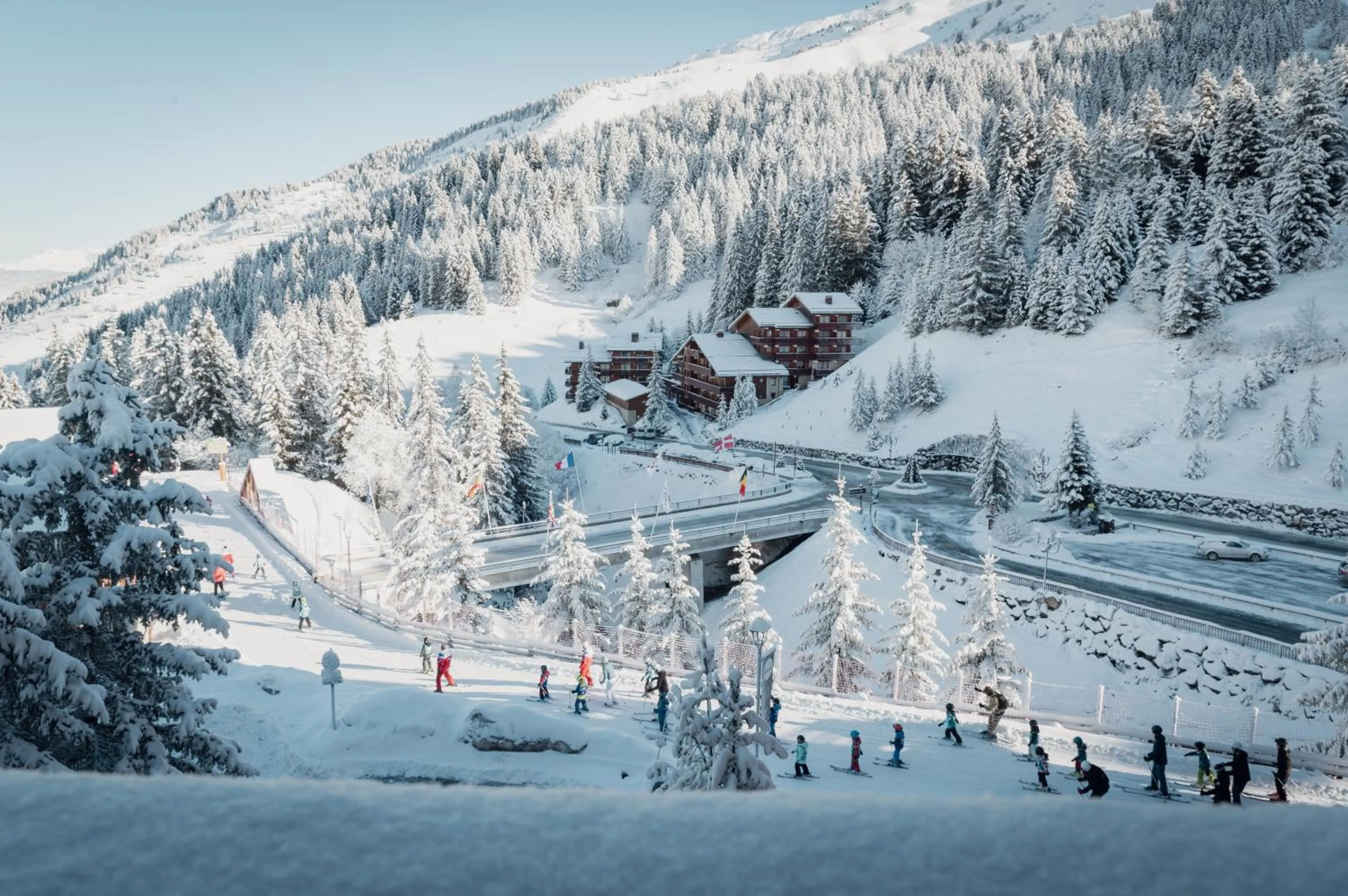 Winter in Hôtel Alpen Ruitor