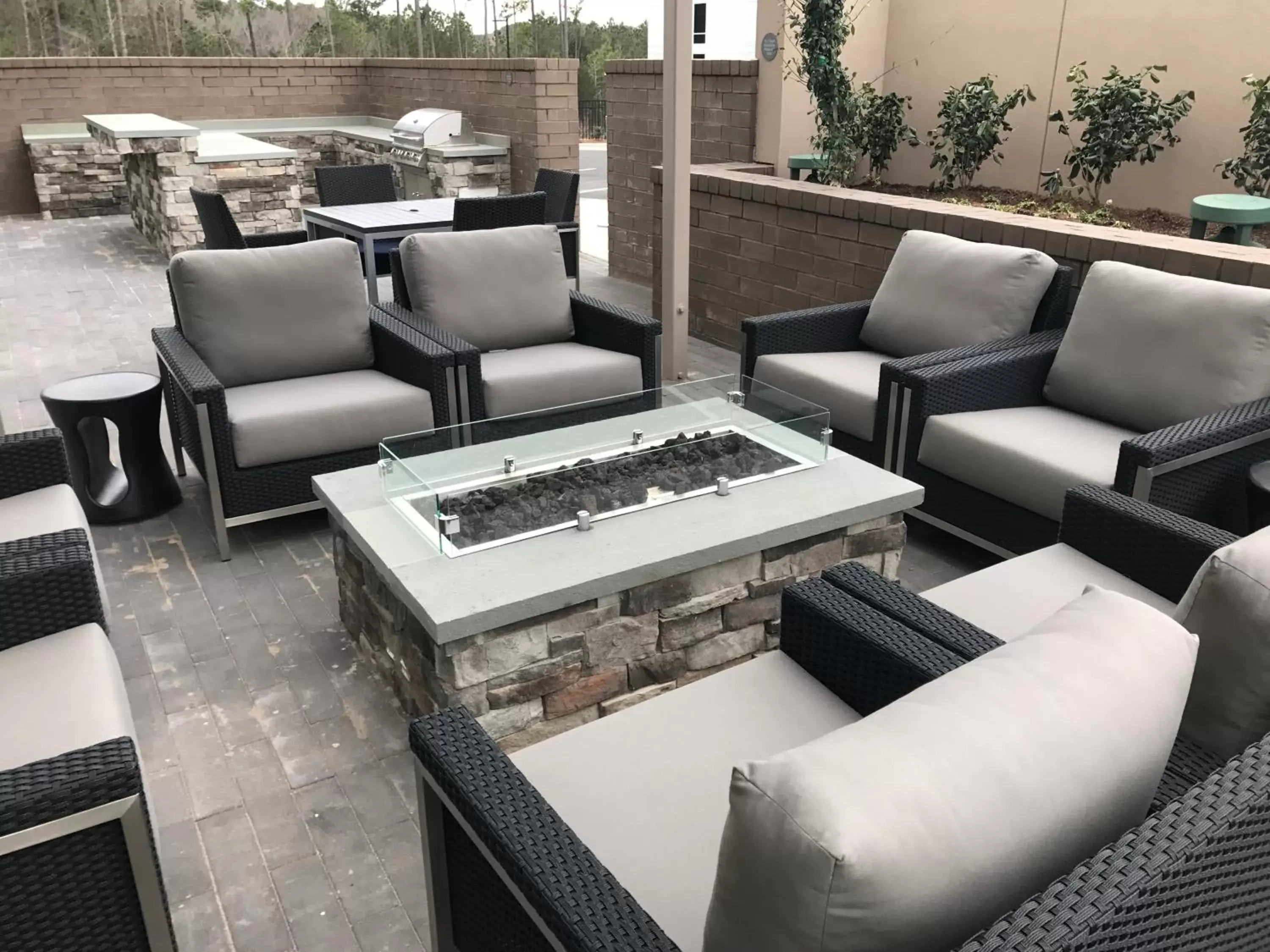 Patio in Hyatt House Raleigh/Rdu/Brier Creek