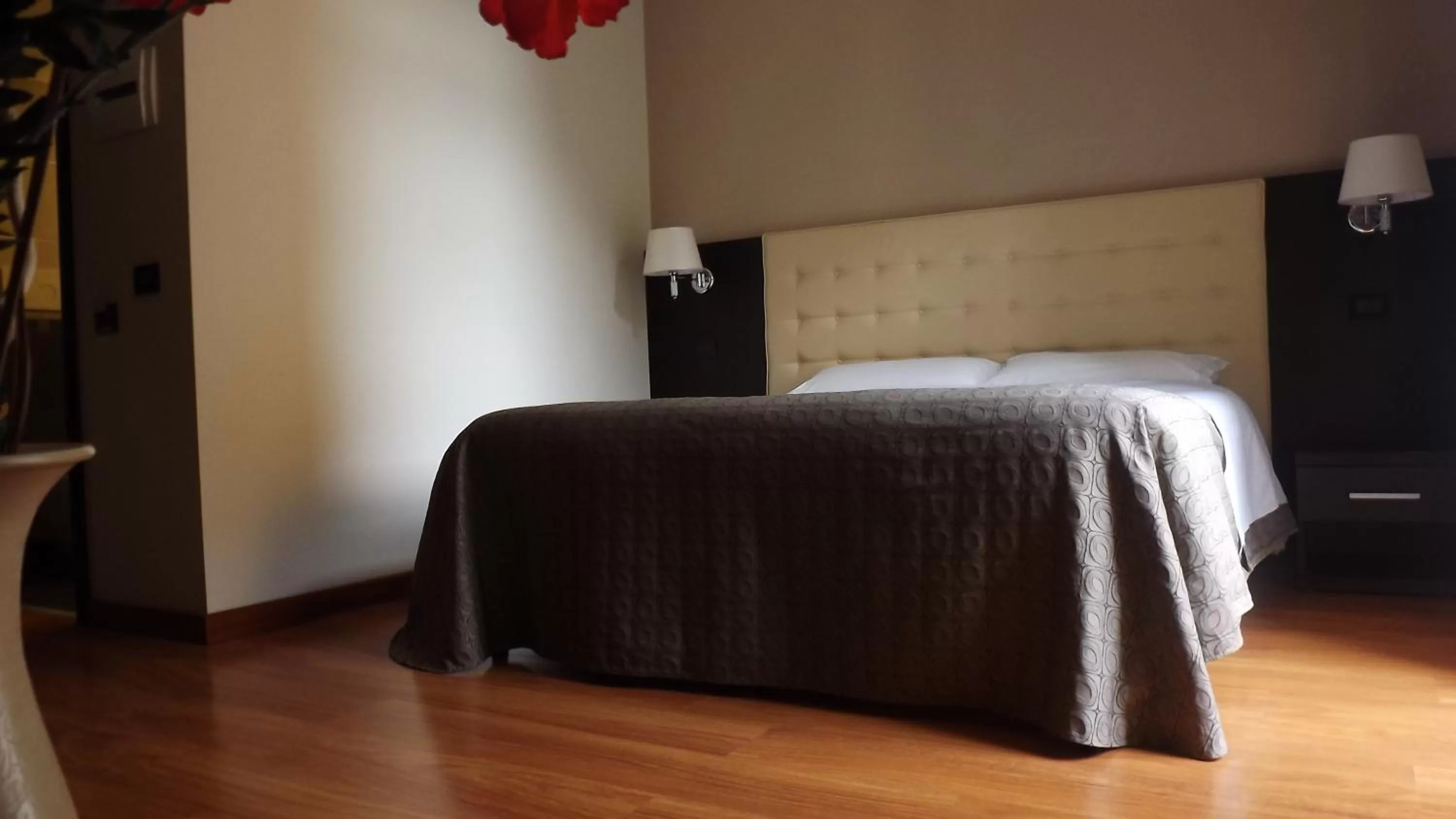 Bed in Hotel Nautilus