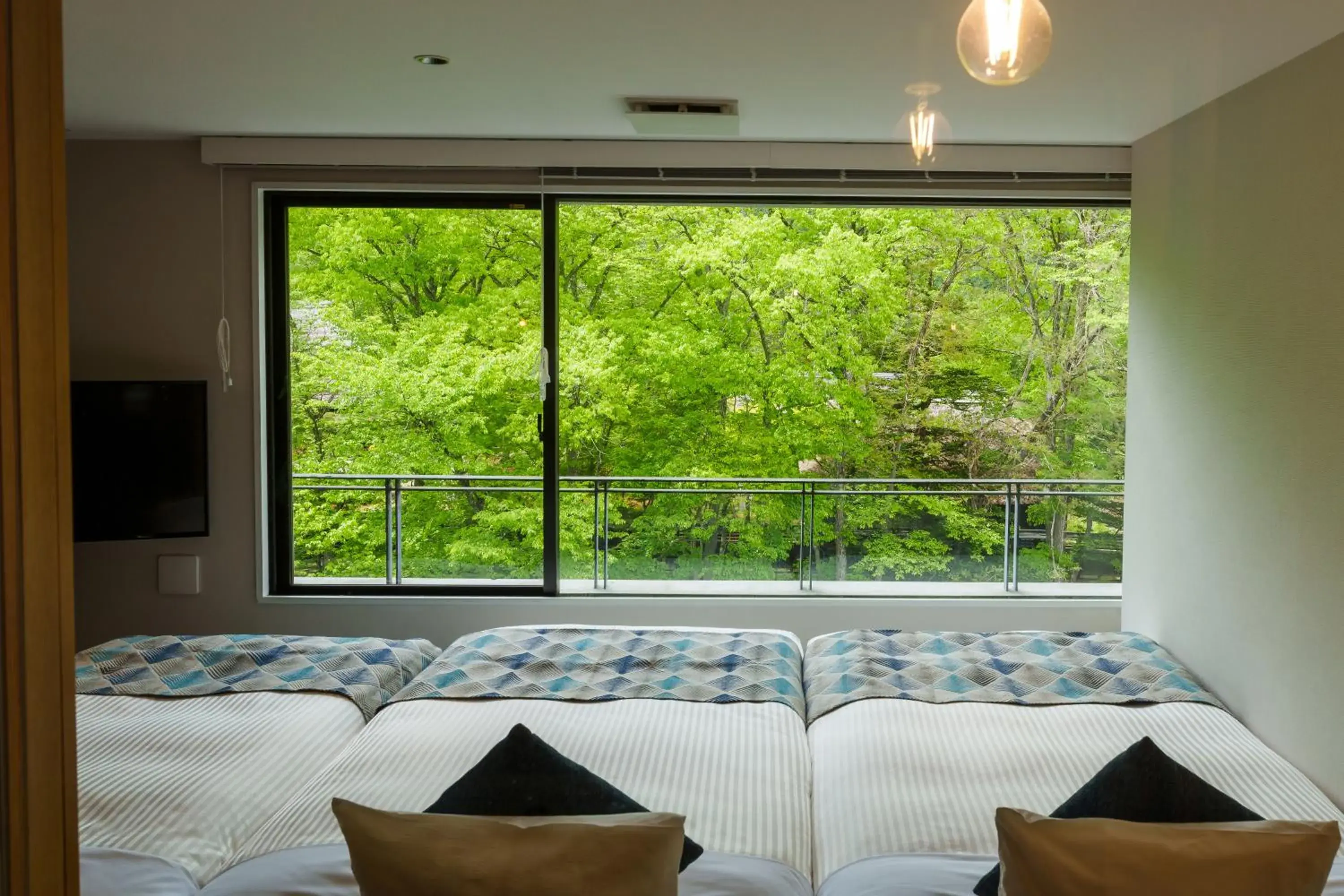 Photo of the whole room, Bed in Kamenoi Hotel Nikko Yunishigawa