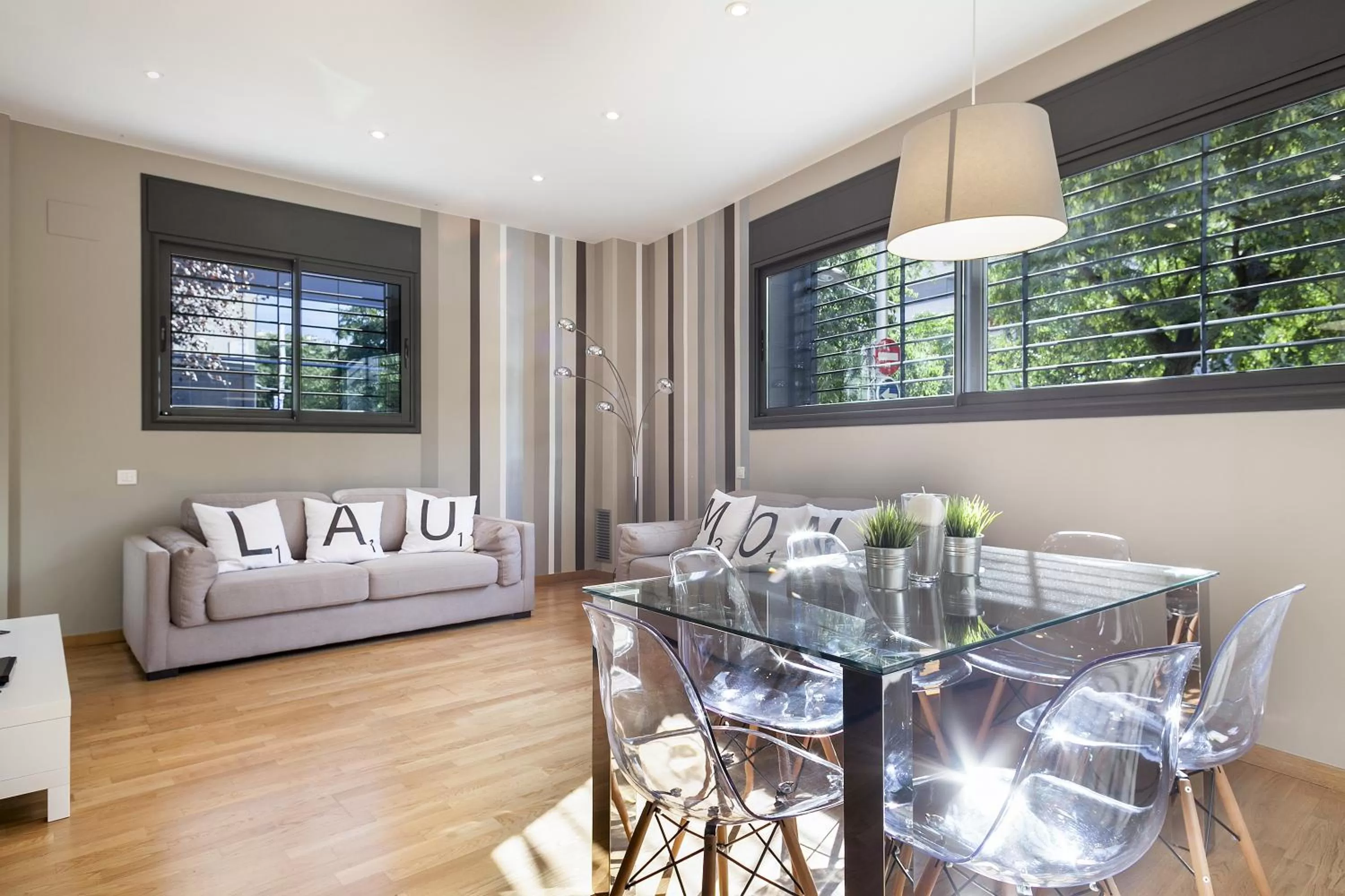 Living room in Hotel Acta Laumon