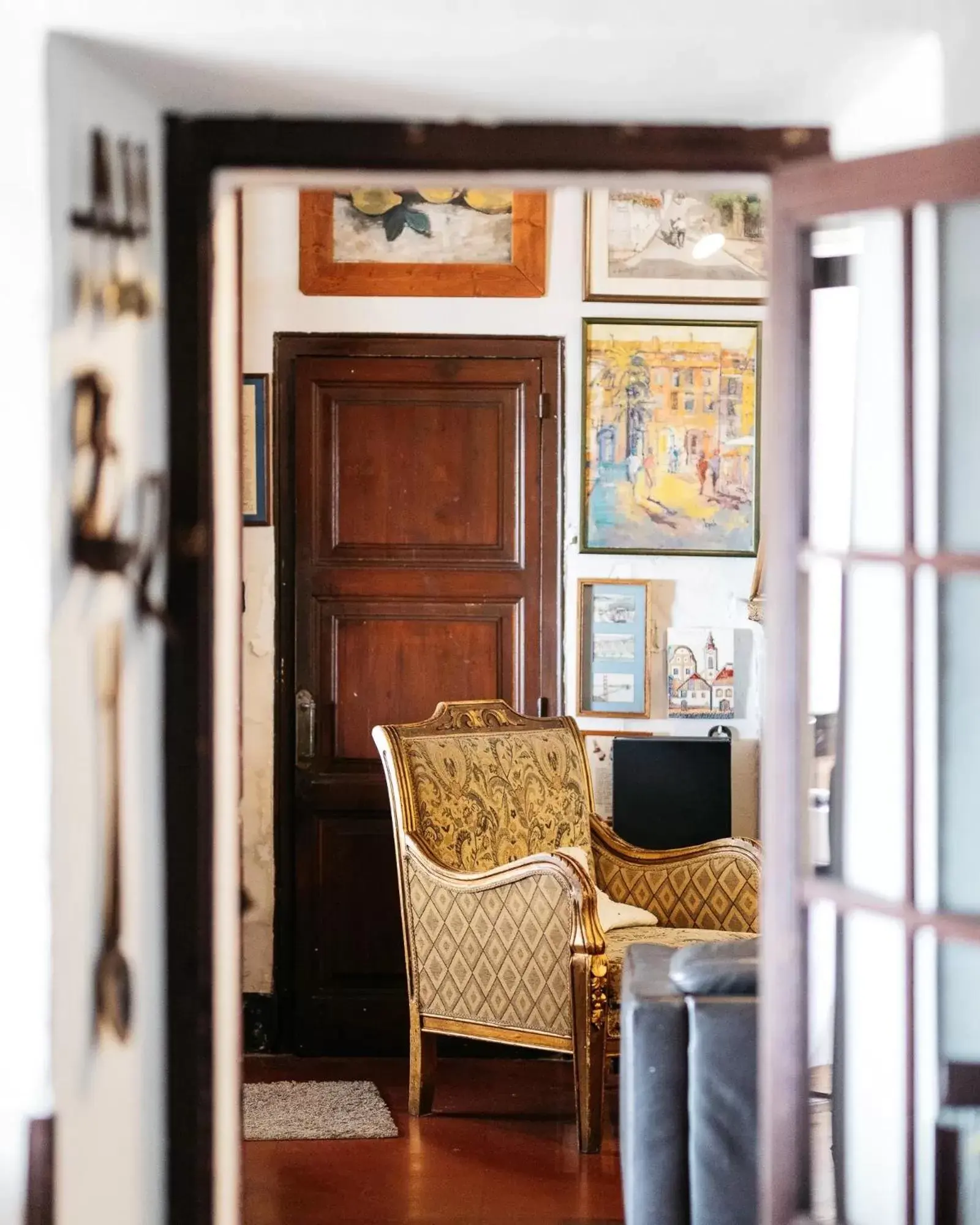 Living room in Hostal de la Plaça - Hotel Boutique