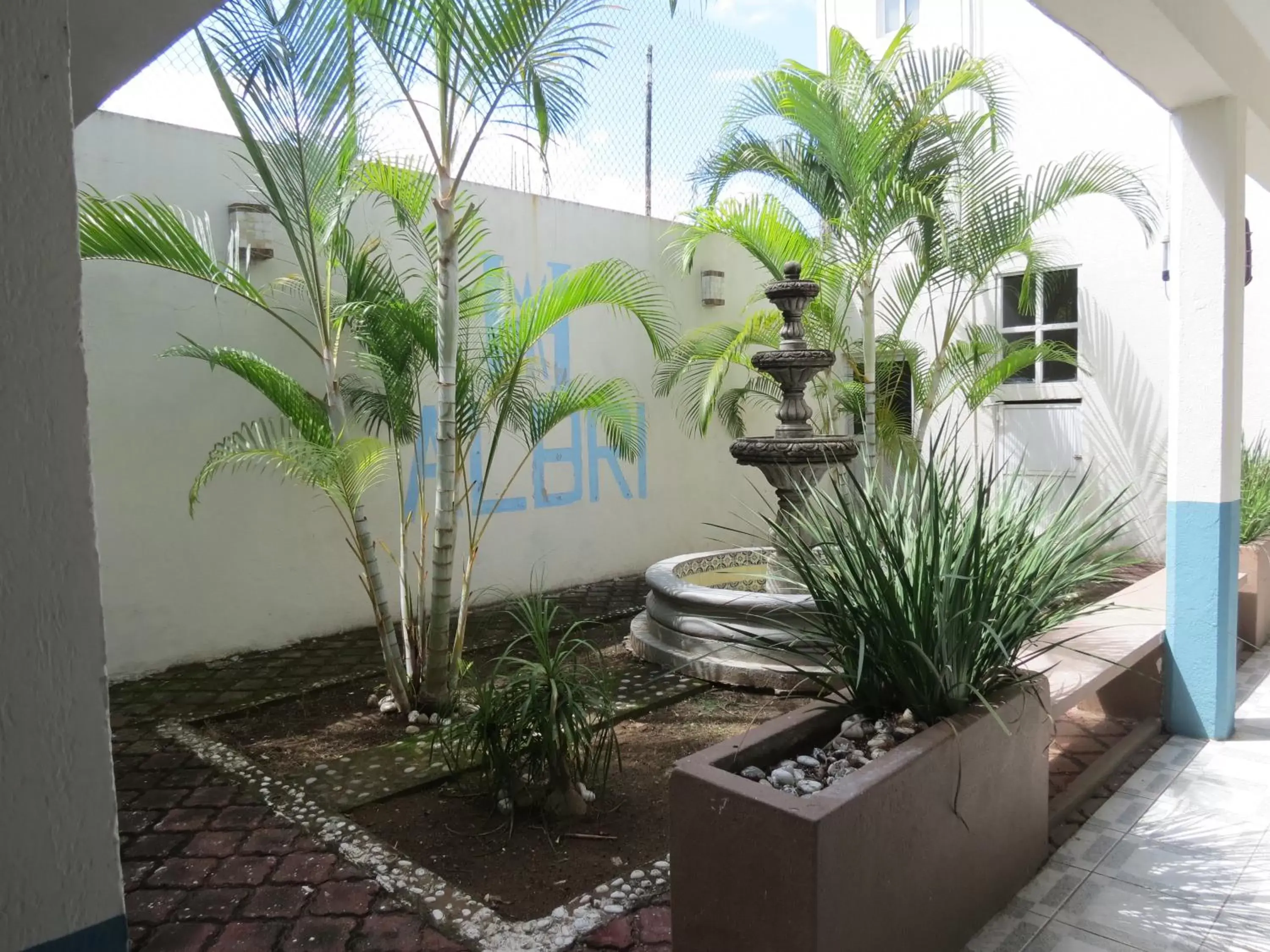 Patio in Hotel Albri by Rotamundos