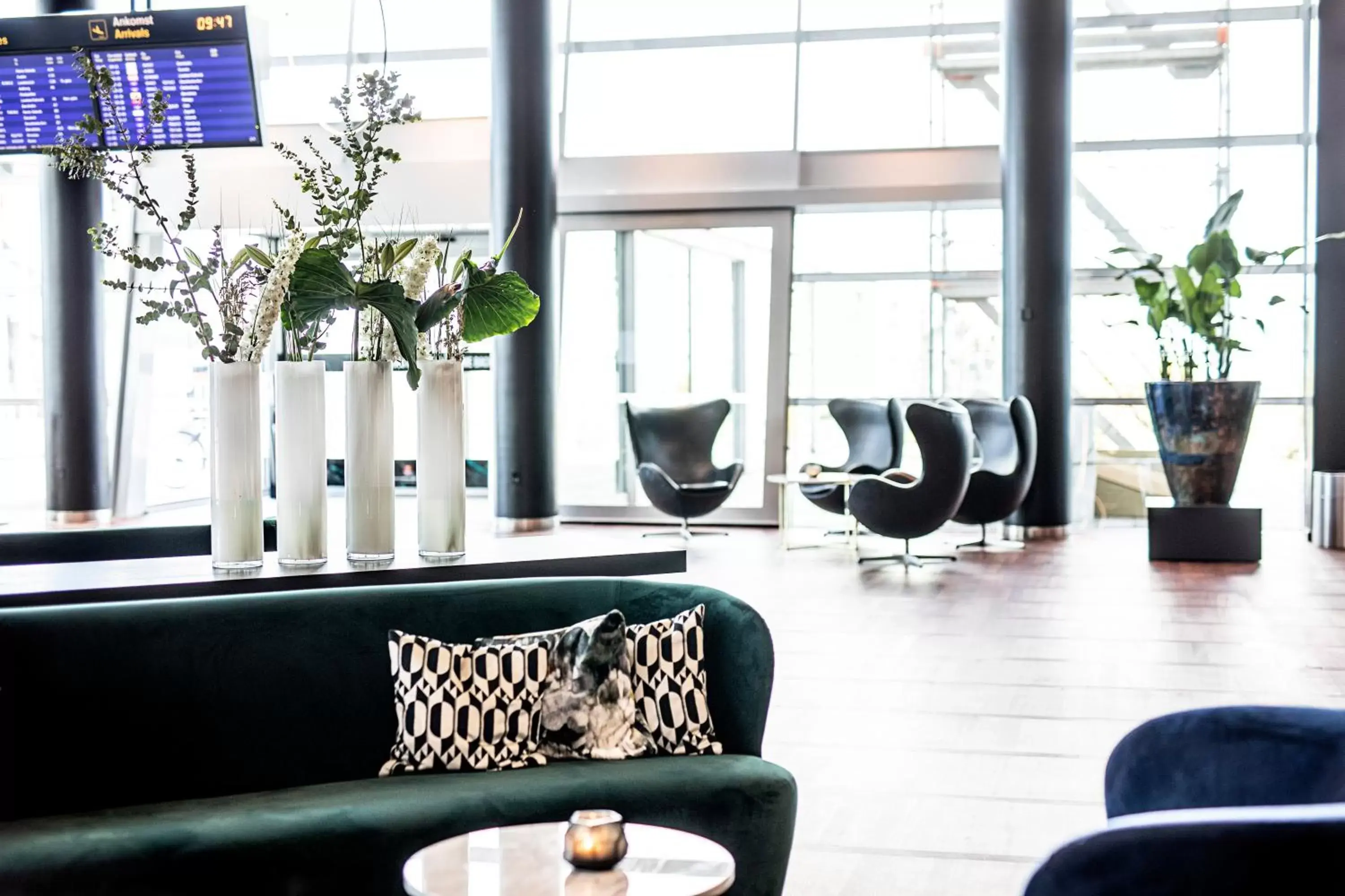 Lobby or reception in Clarion Hotel Copenhagen Airport Lobby or reception in Clarion Hotel Copenhagen Airport