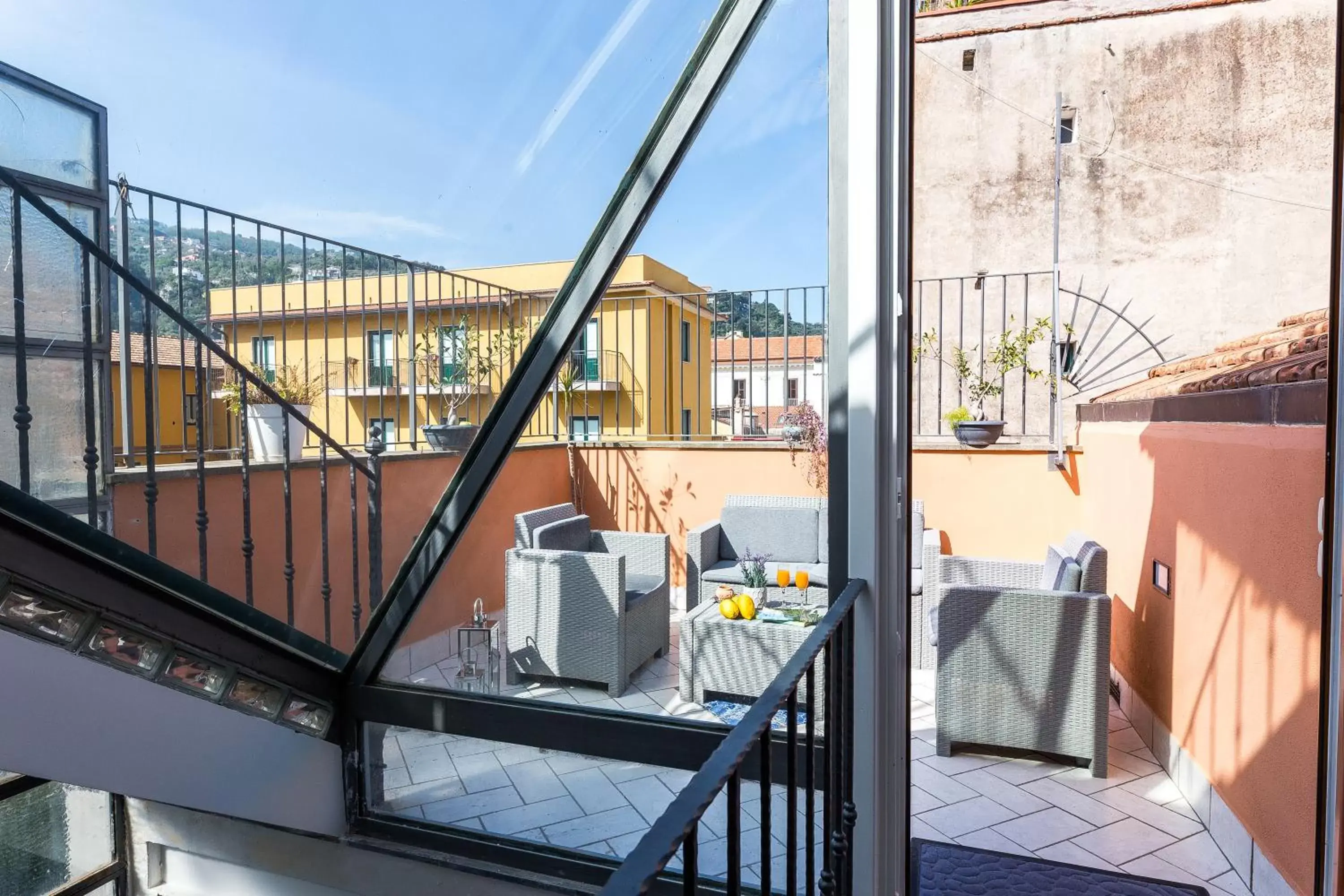 Balcony/Terrace in Hotel Rivoli Sorrento