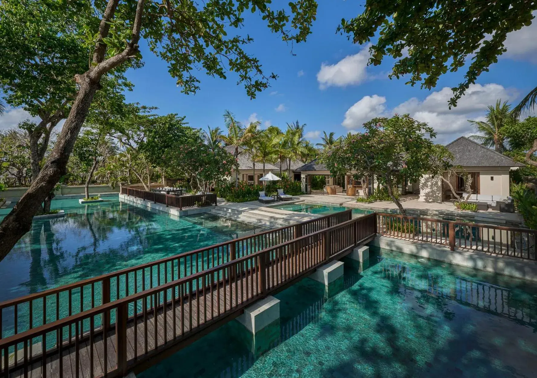 Balcony/Terrace, Swimming Pool in Suites & Villas at Sofitel Bali