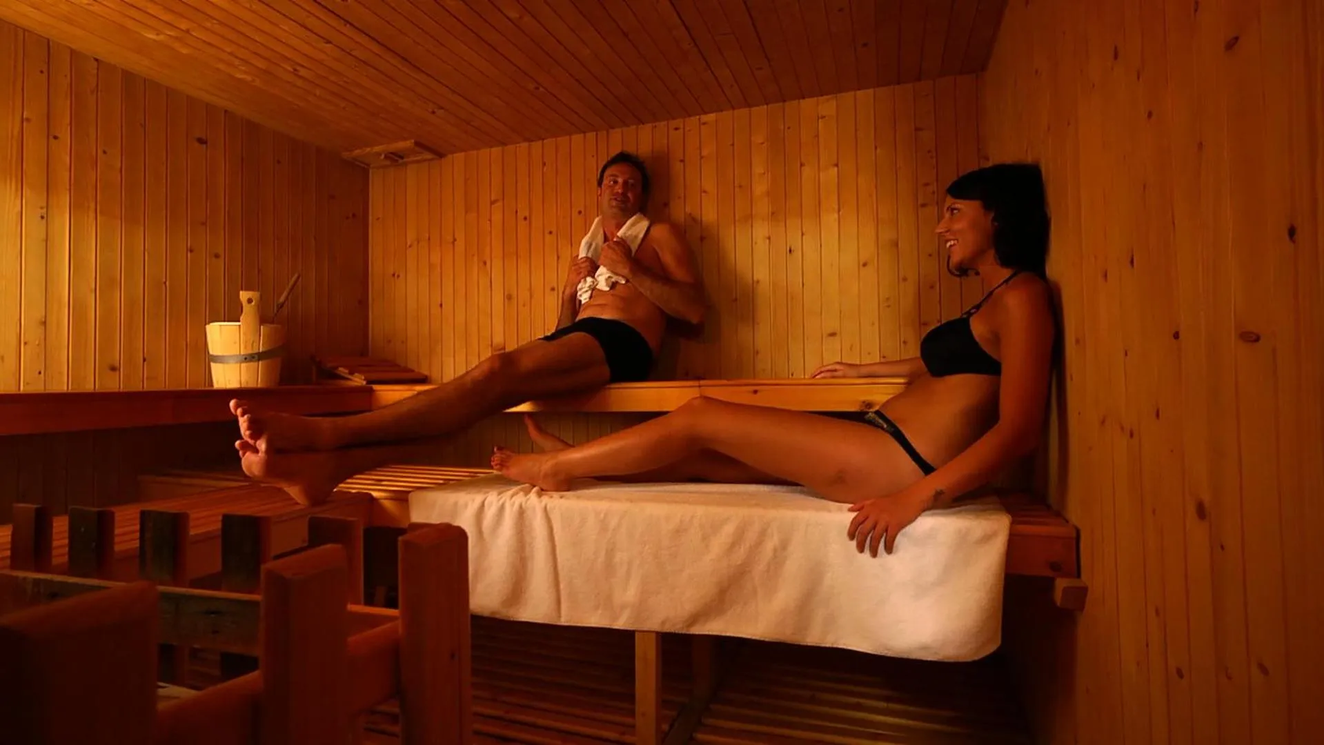 Sauna in Hotel Casale