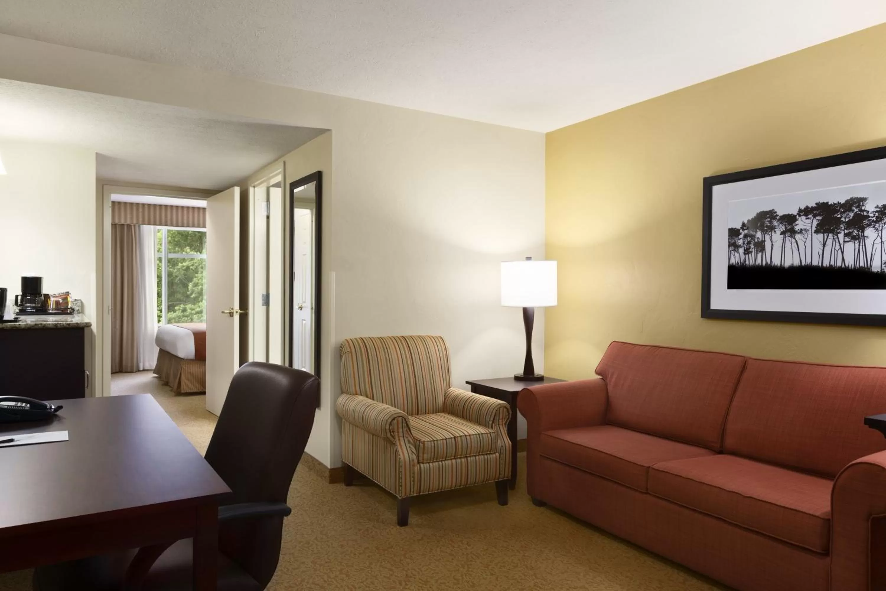 One-Bedroom King Suite with Sofa Bed - Non-Smoking in Country Inn & Suites by Radisson, Savannah I-95 North