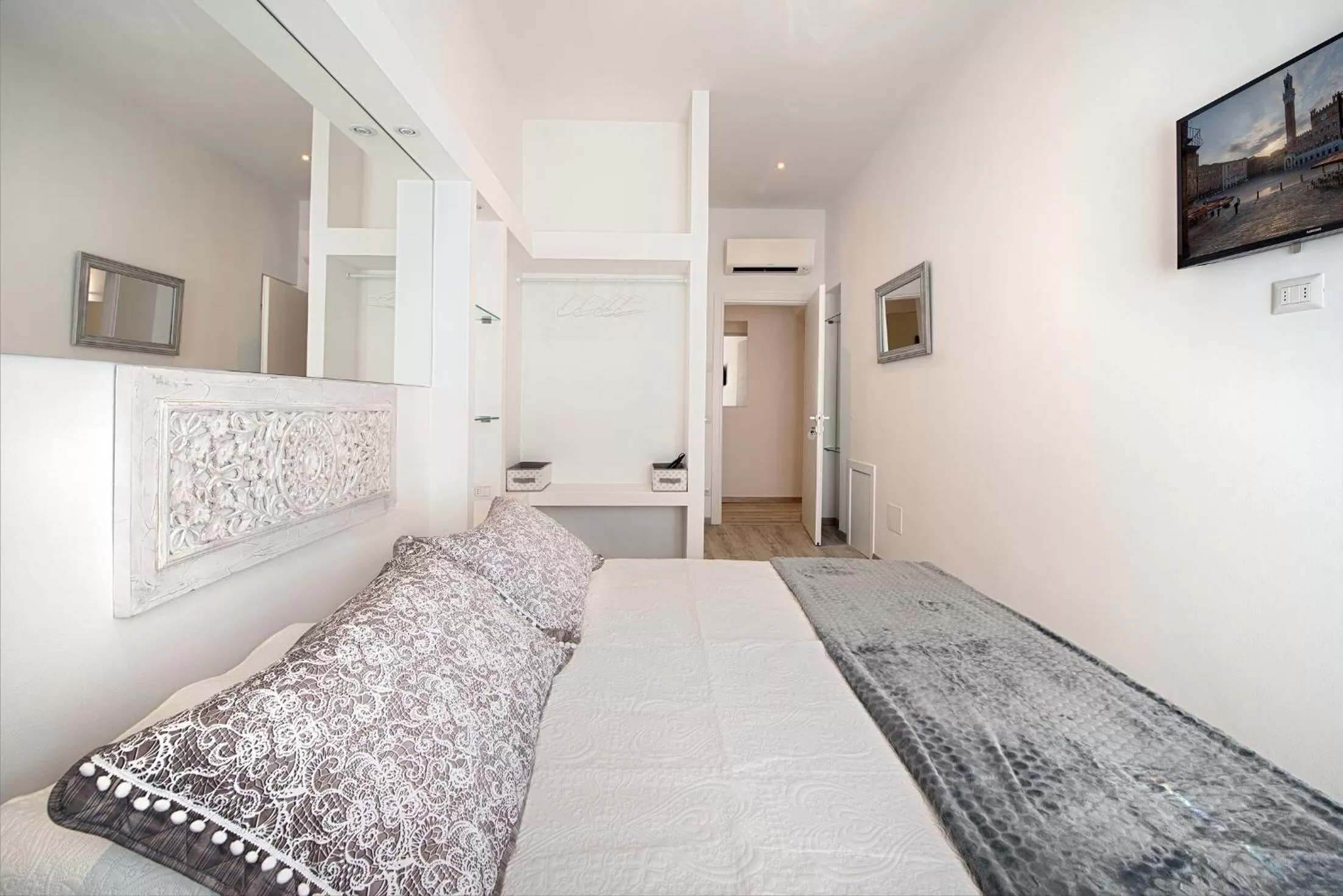 Bedroom, Bed in Siena Vip B&B