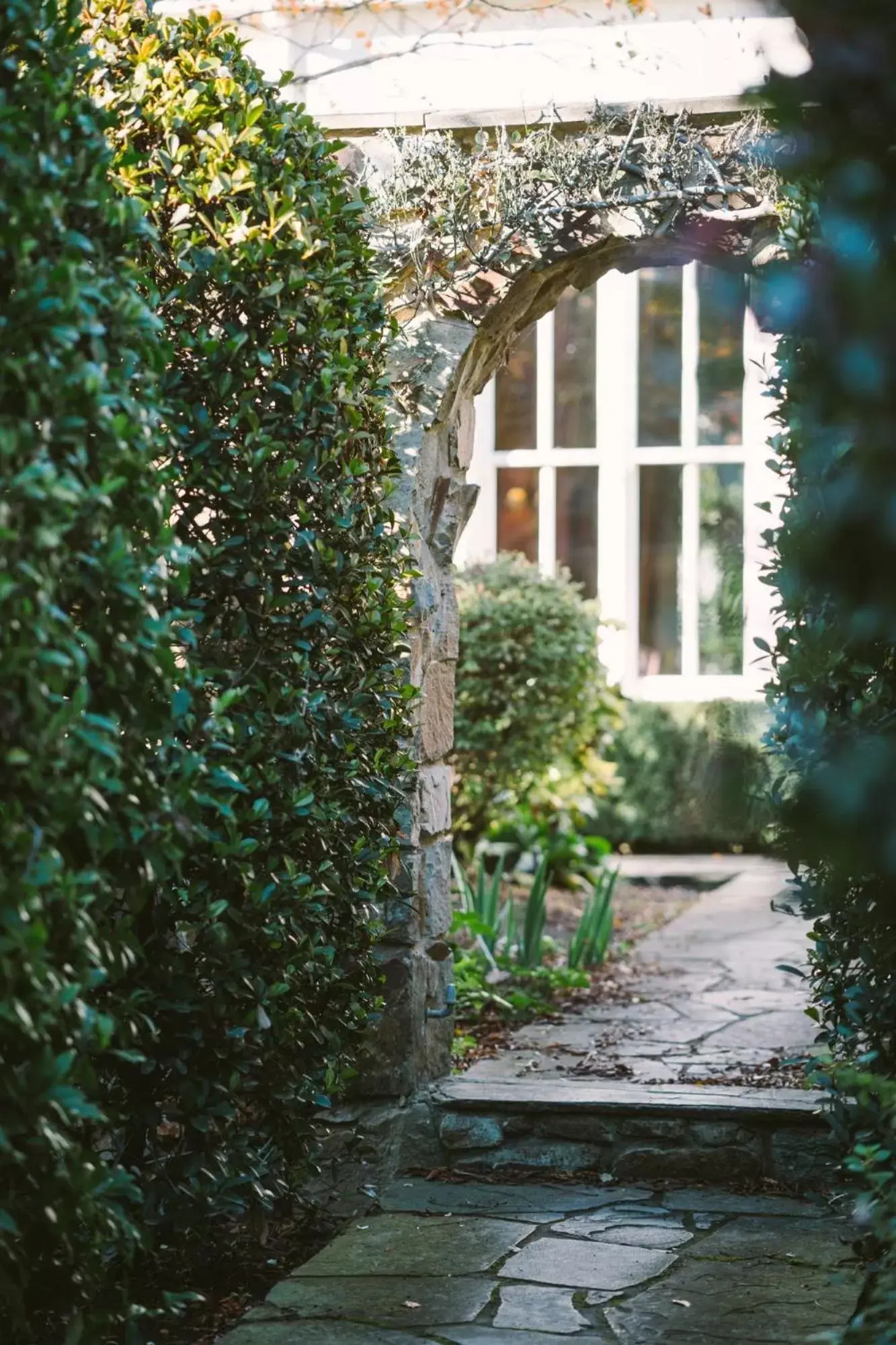 Garden, Property Building in Chateau Yering Hotel