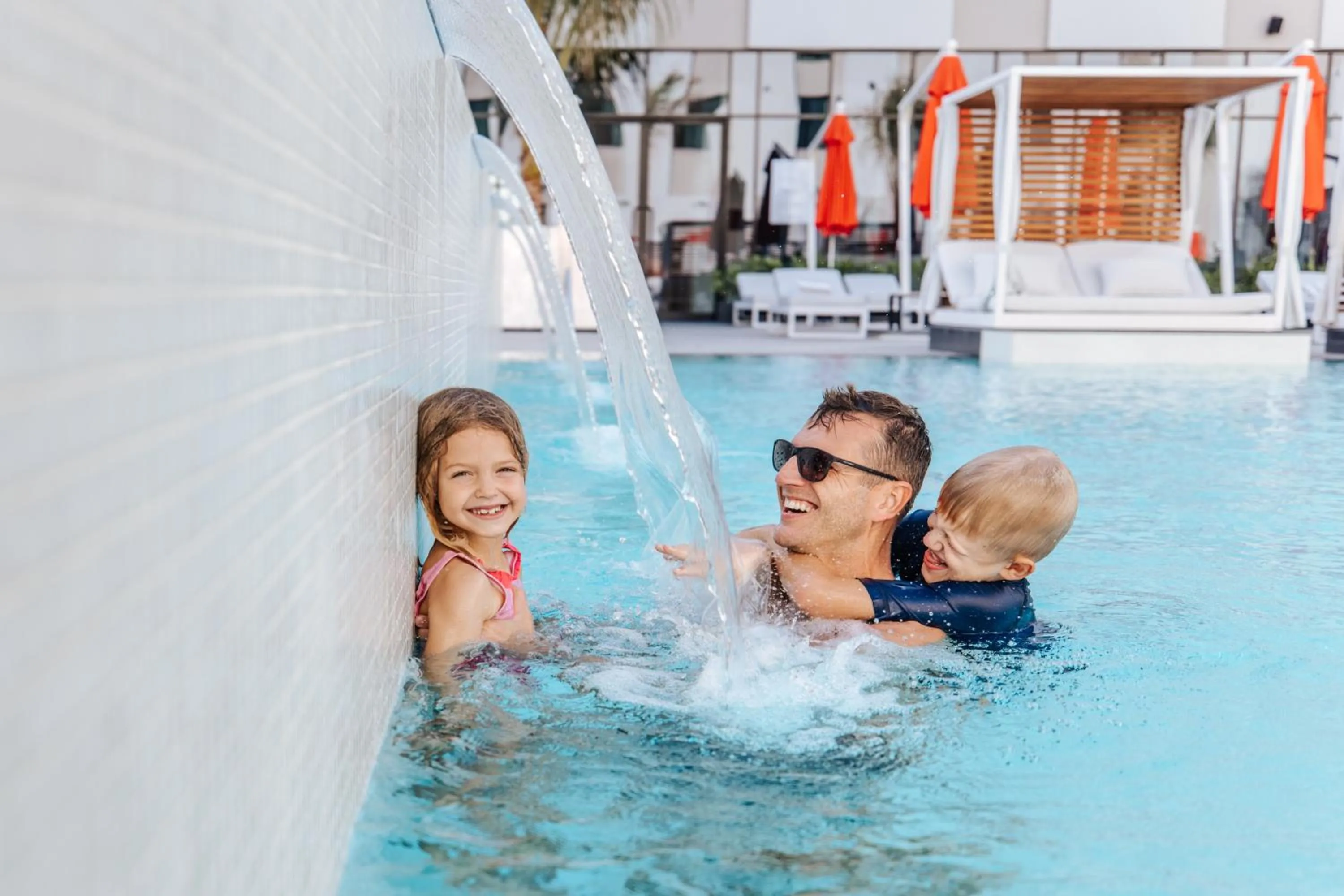 Swimming pool in Maani Muscat Hotel & Apartments