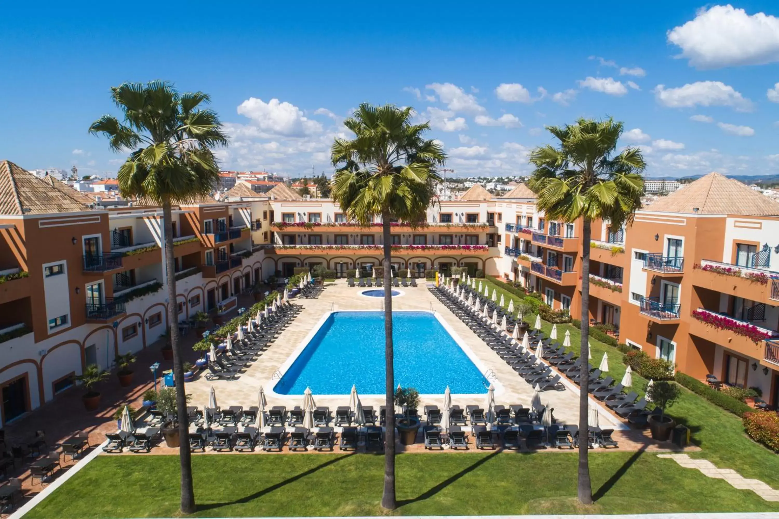 Bird's eye view, Pool View in Vila Gale Tavira