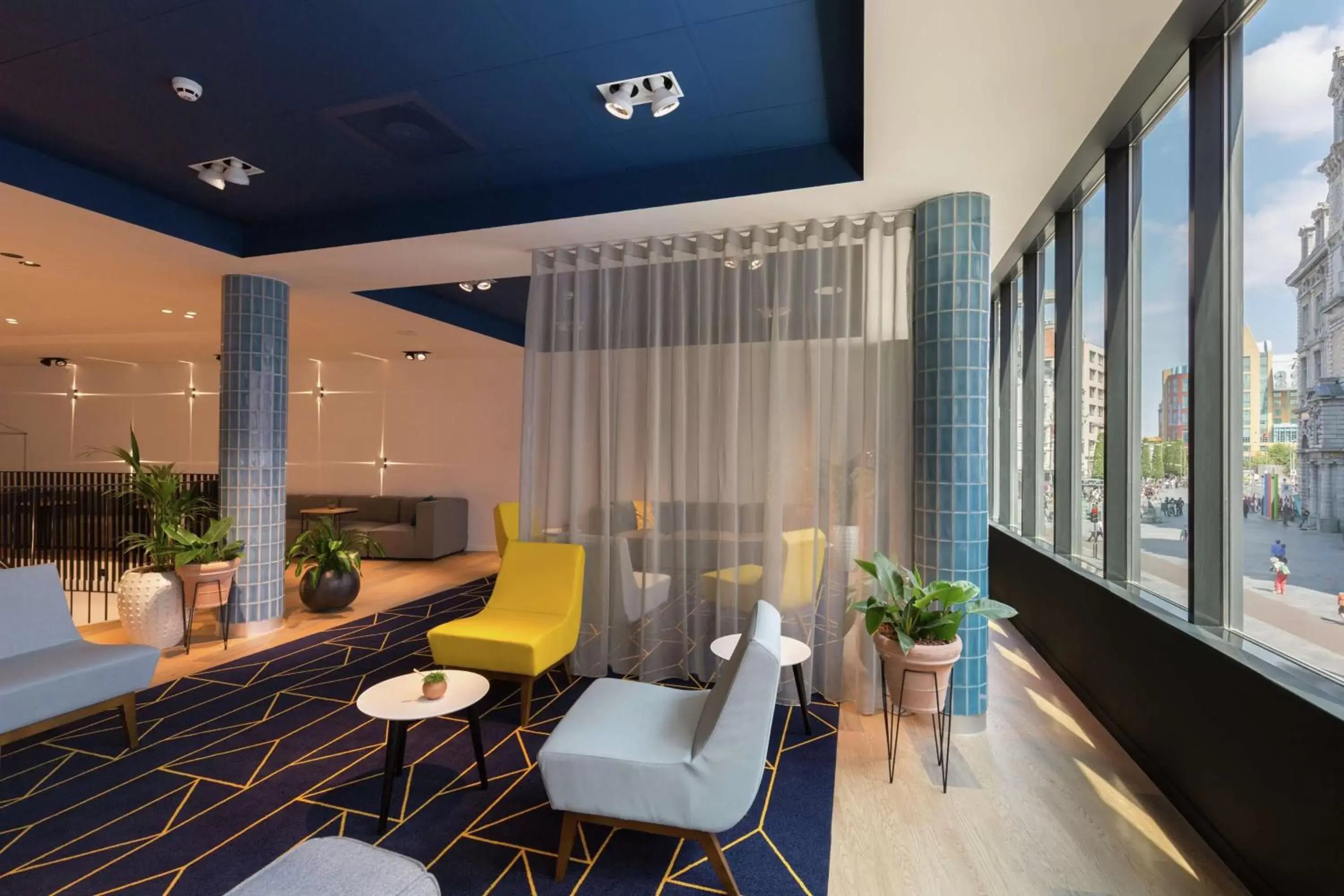 Lobby or reception in Hampton By Hilton Antwerp Central Station