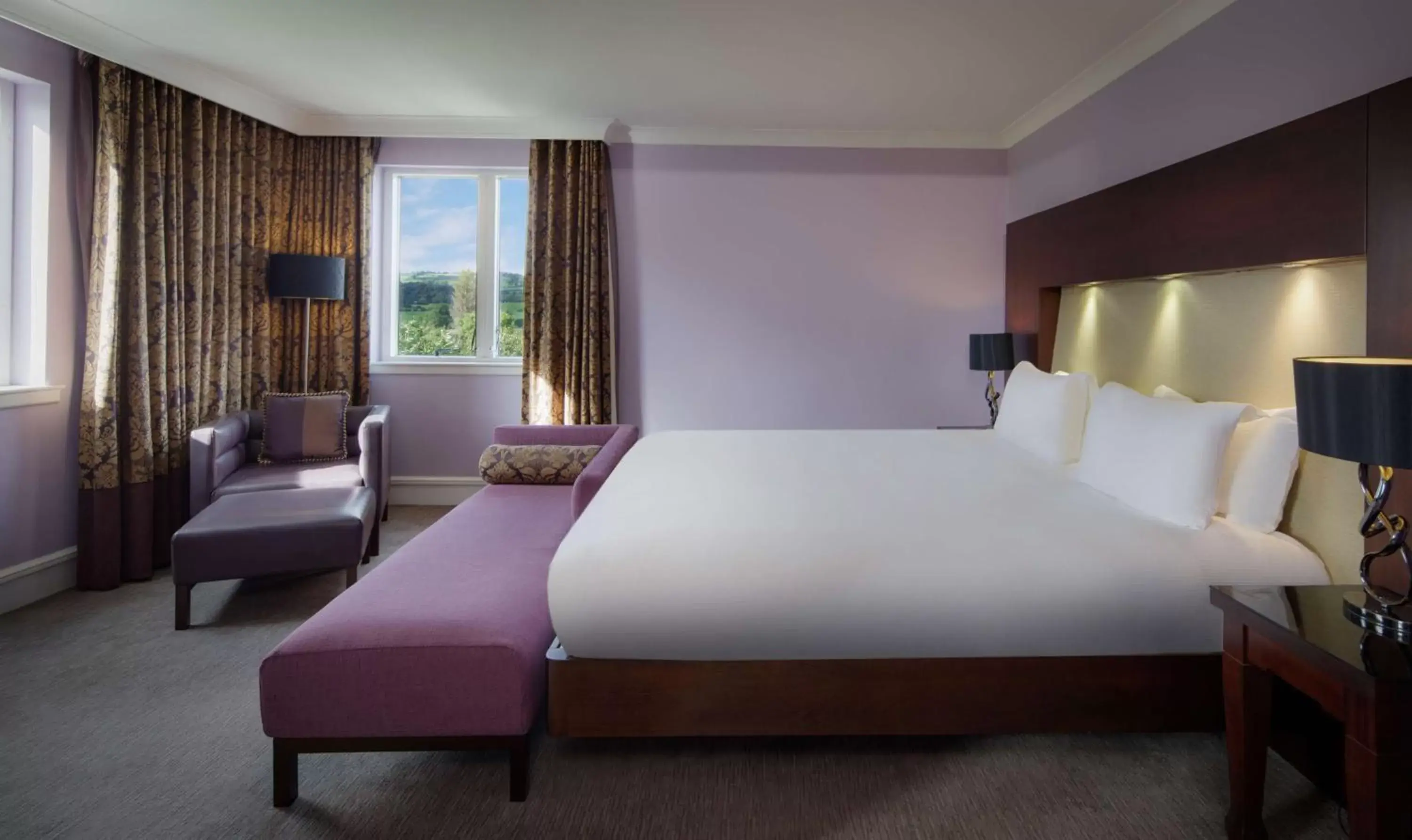 Living room, Bed in Hilton Belfast Templepatrick