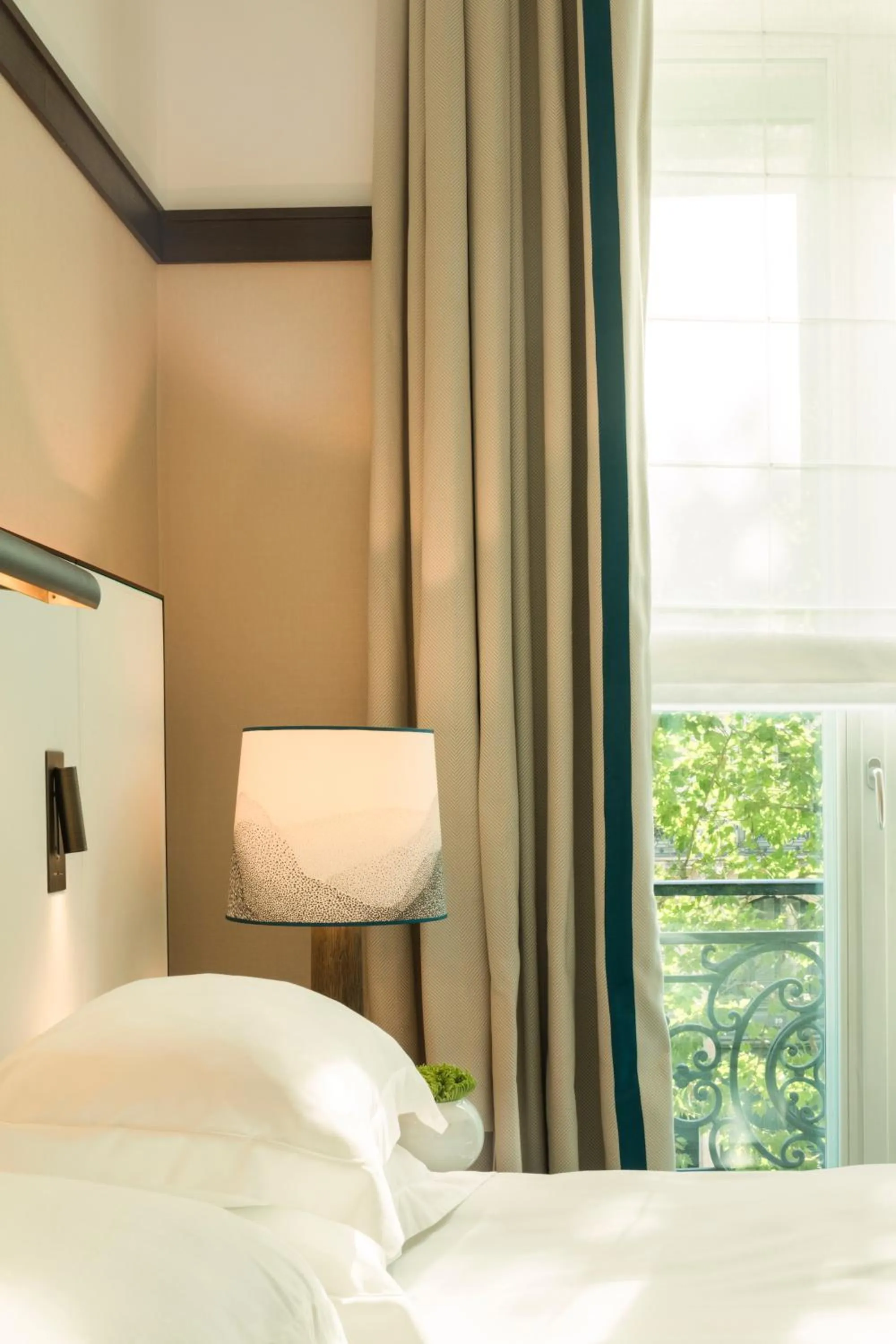 Bed in Hyatt Paris Madeleine