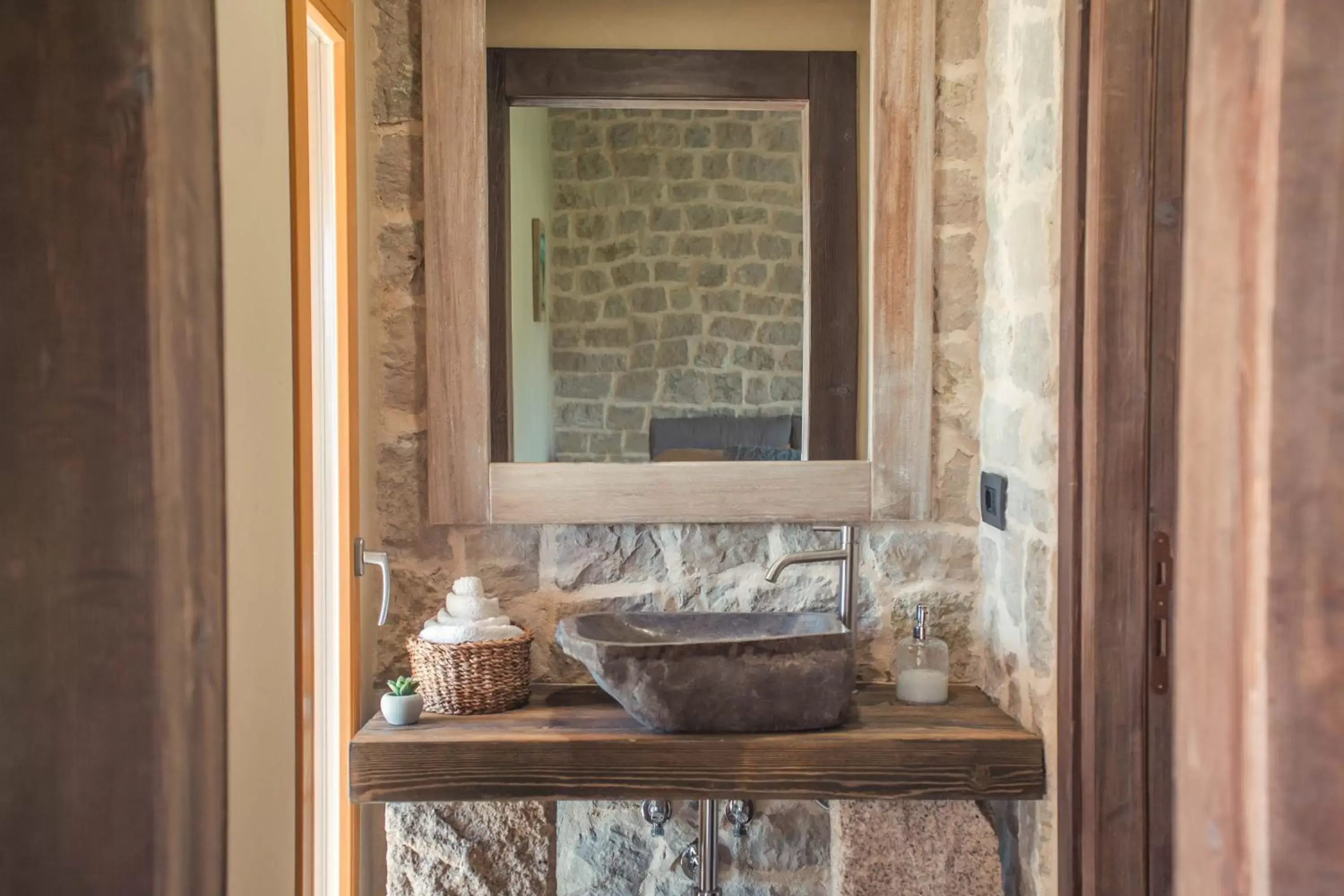 Bathroom in B&B Torre Dell'Angelo