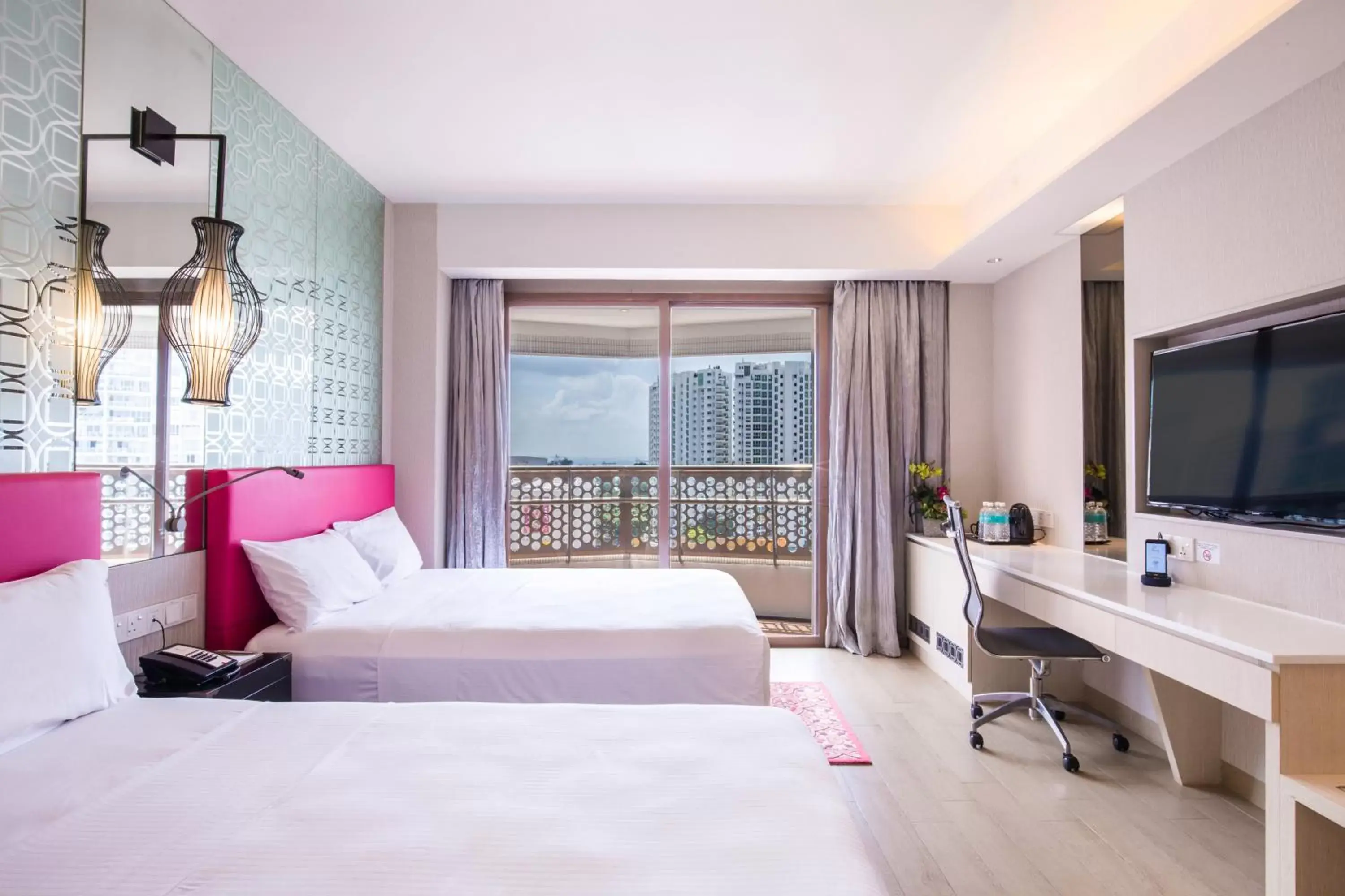 Bedroom, TV/Entertainment Center in Village Hotel Katong by Far East Hospitality