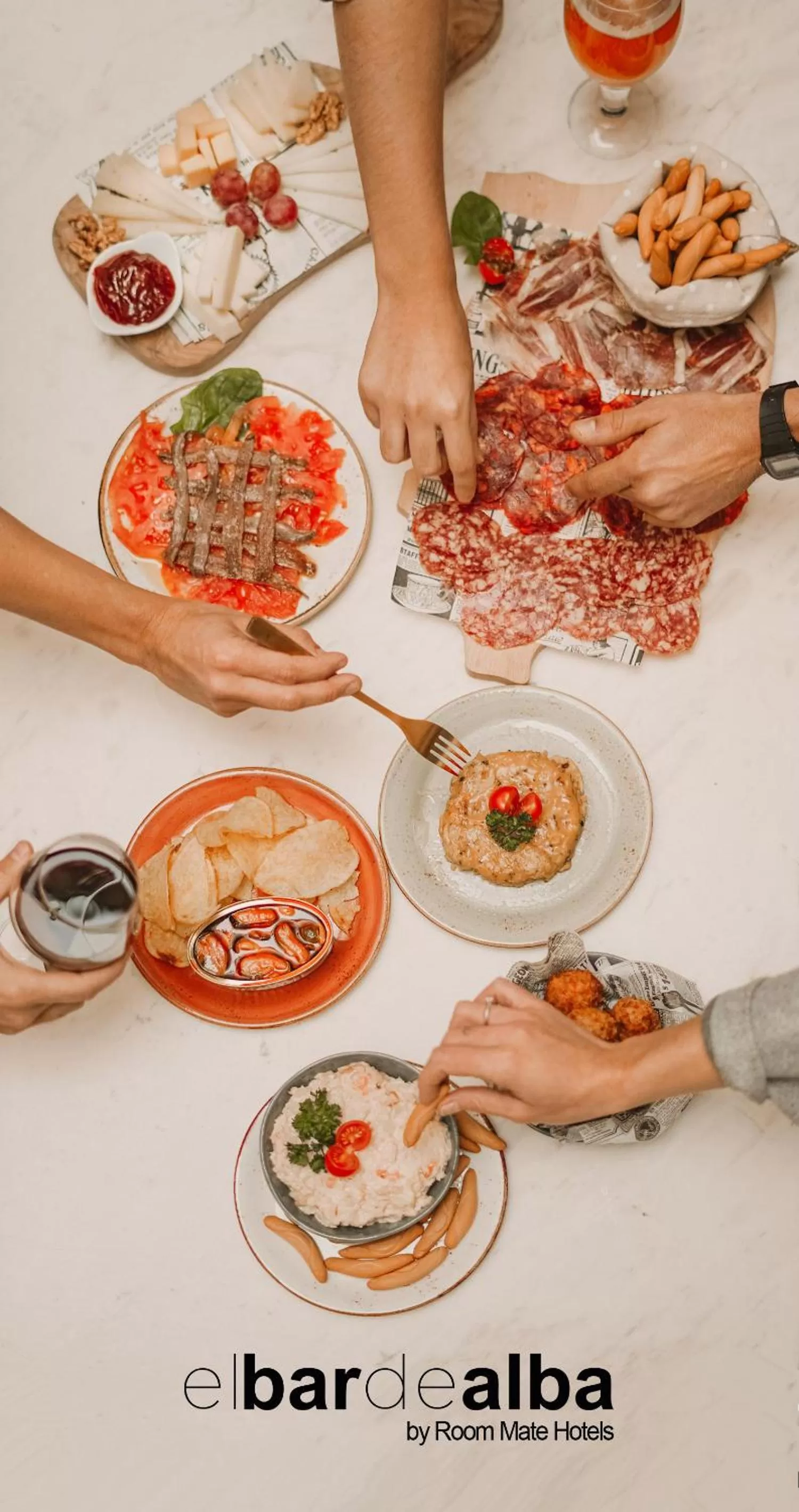 Lounge or bar in Room Mate Collection Alba, Madrid