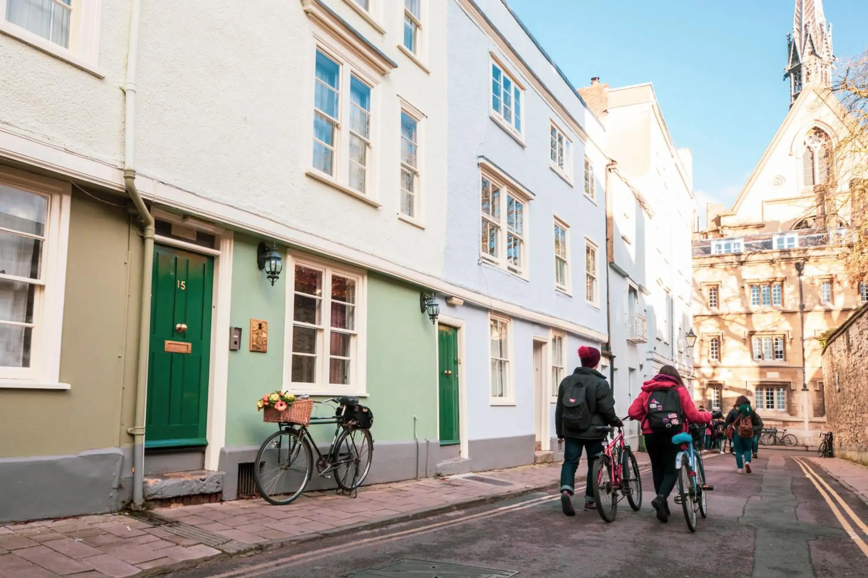 Property building, Biking in Tower House Guest House