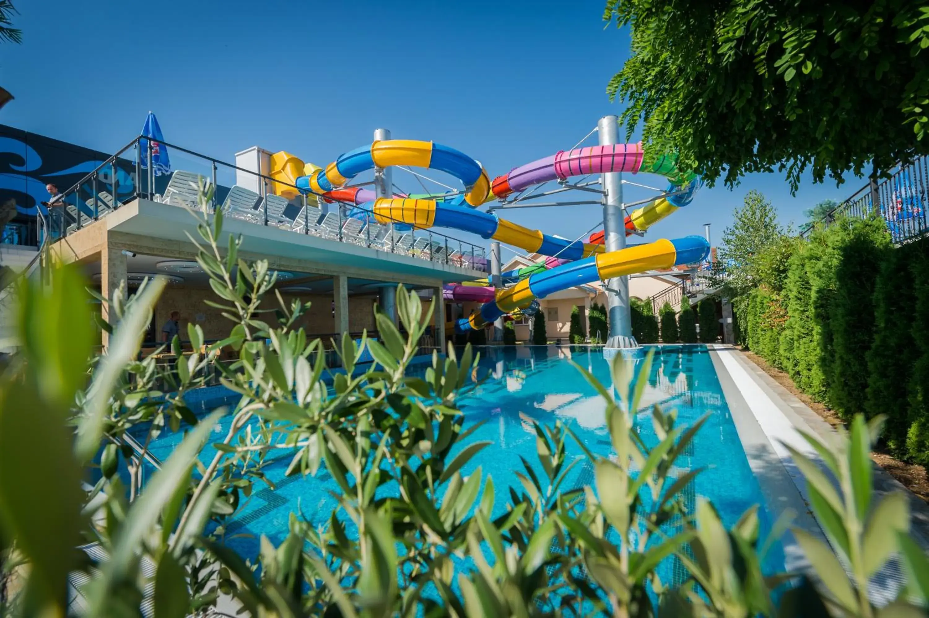 Aqua park, Water Park in Garni Hotel Hollywoodland Wellness & Aquapark