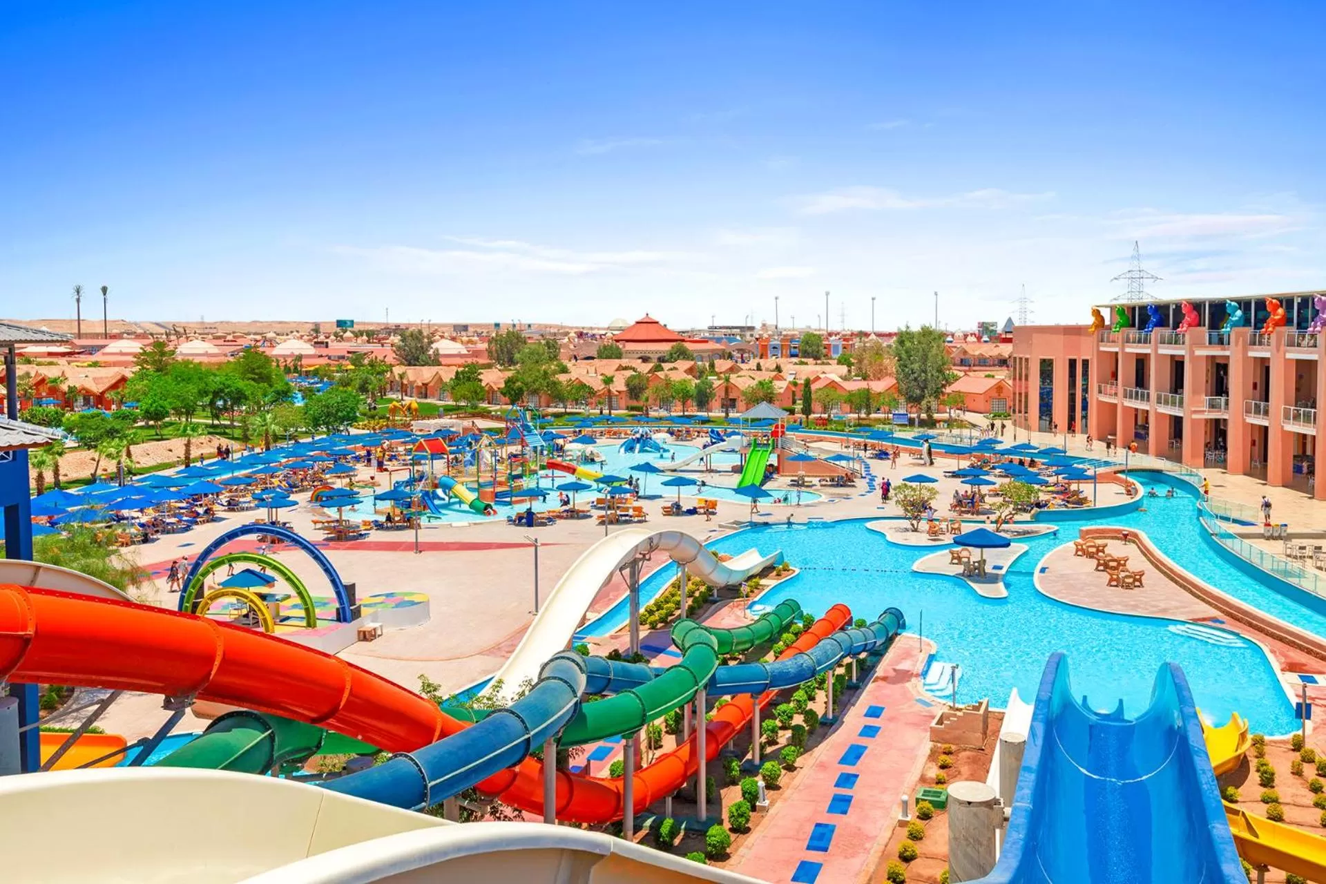 Aqua park in Neverland City Hurghada - Pickalbatros