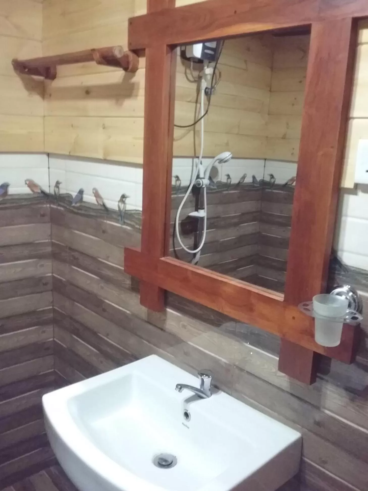 Bathroom in Jungle Face Inn