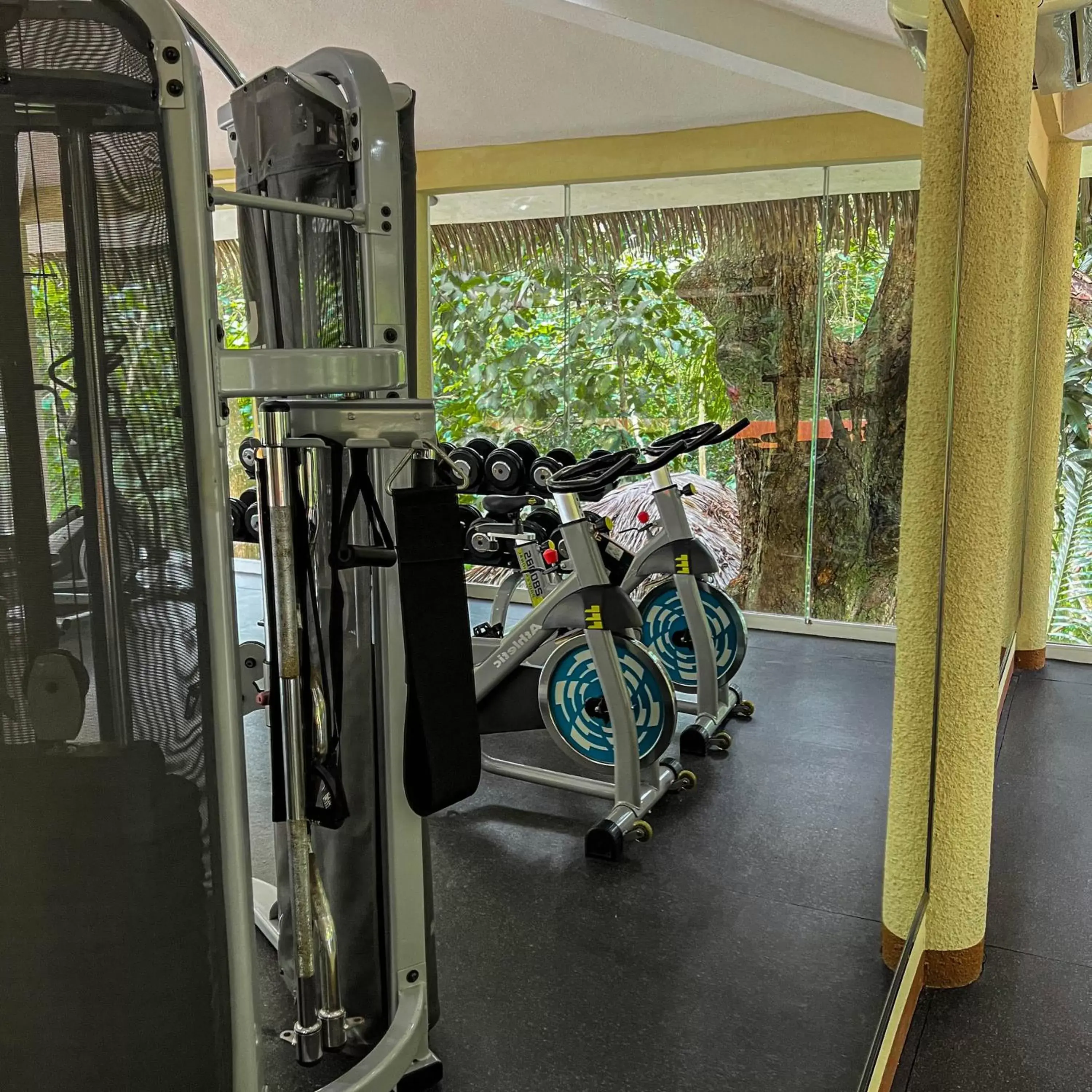 Fitness centre/facilities in Hotel Villa Mercedes Palenque