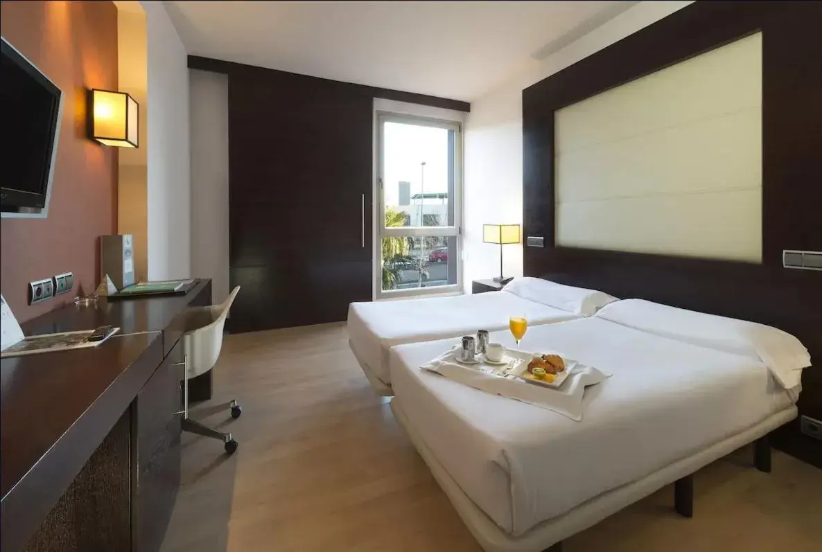 Bedroom in Eurostars i-hotel Madrid