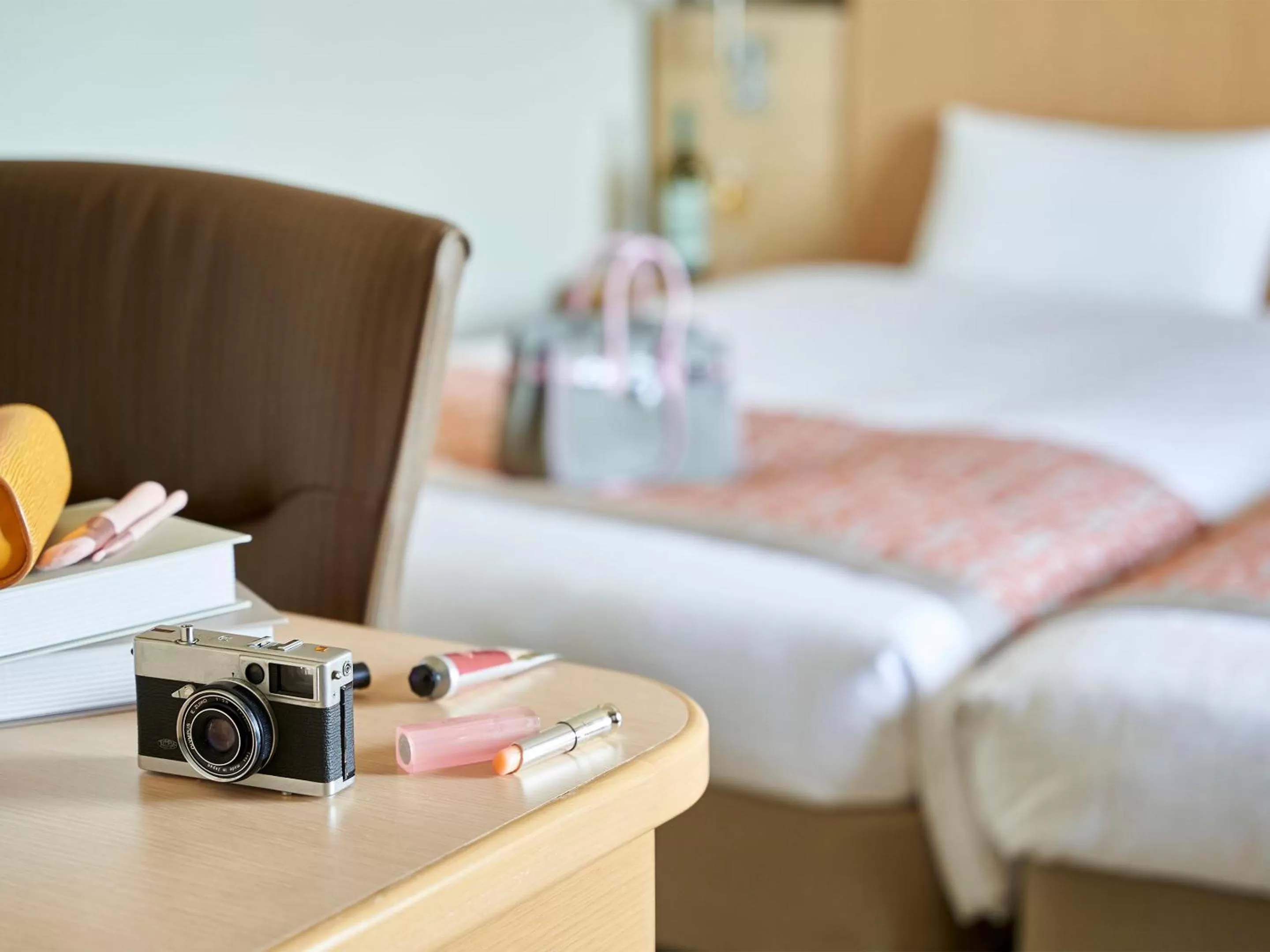 Photo of the whole room, Bed in Daiwa Roynet Hotel Hiroshima