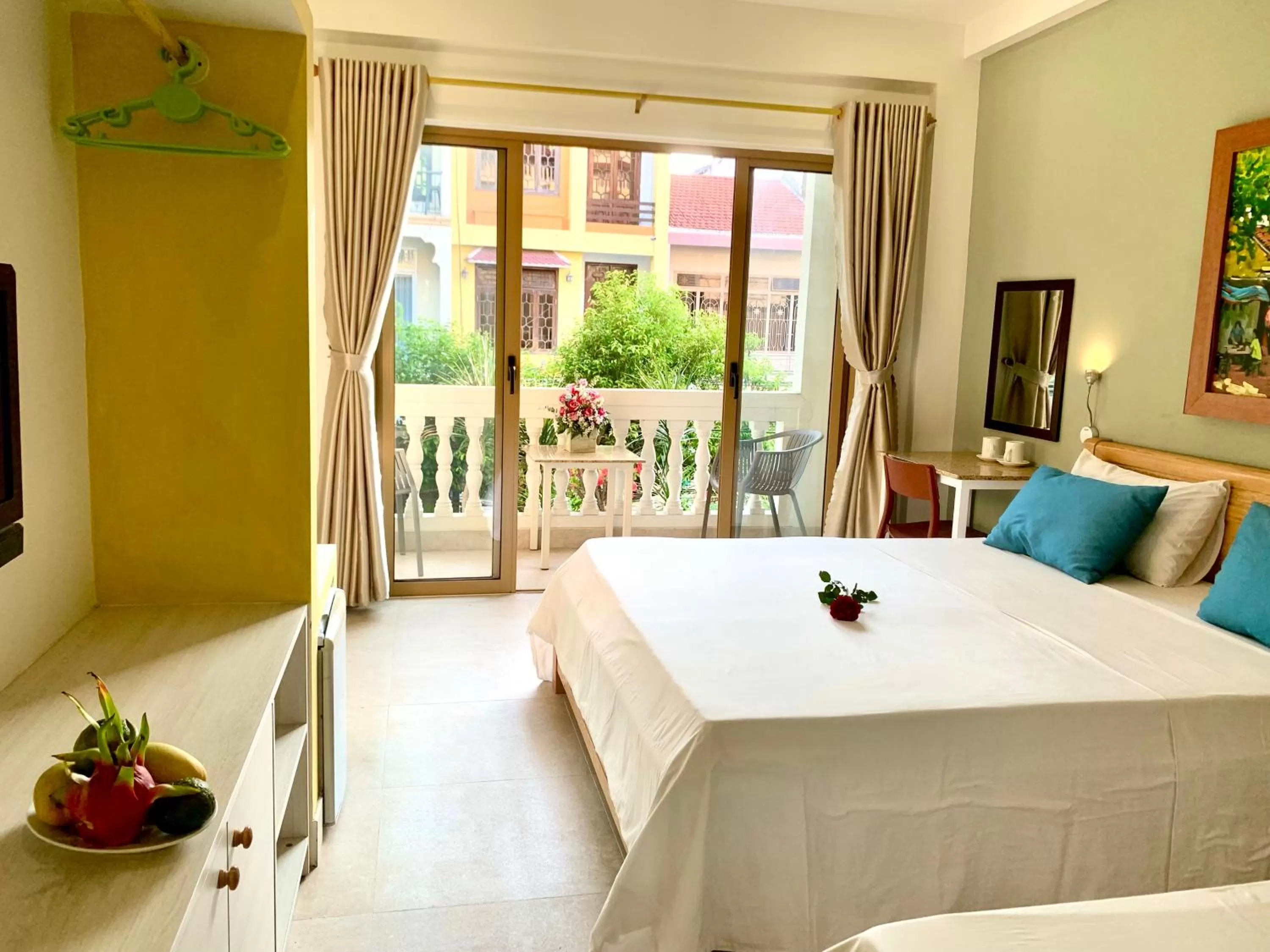 Bed in DE VIVRE HOI AN - Aman Boutique Hotel