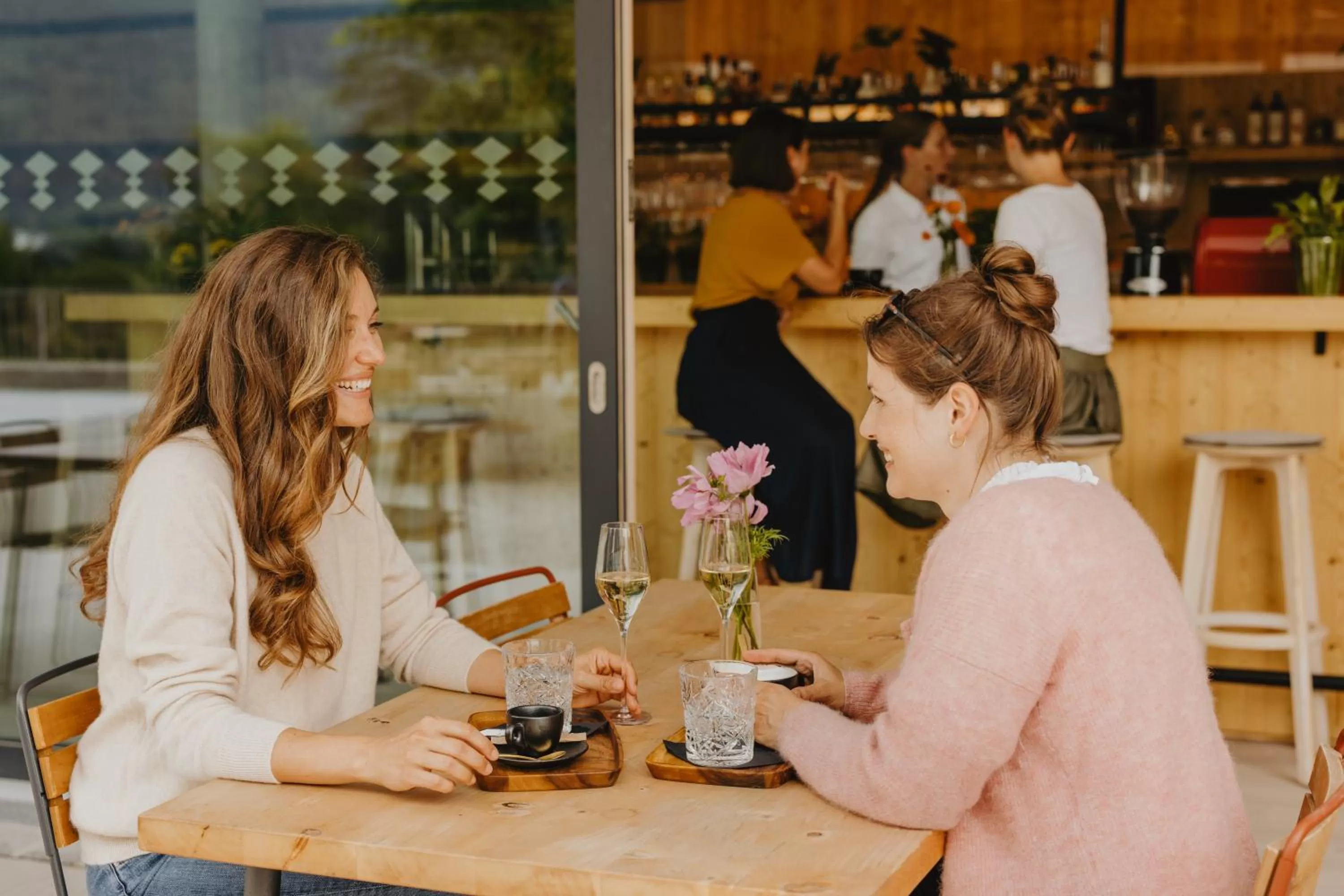 People in Kulturhof Stanggass
