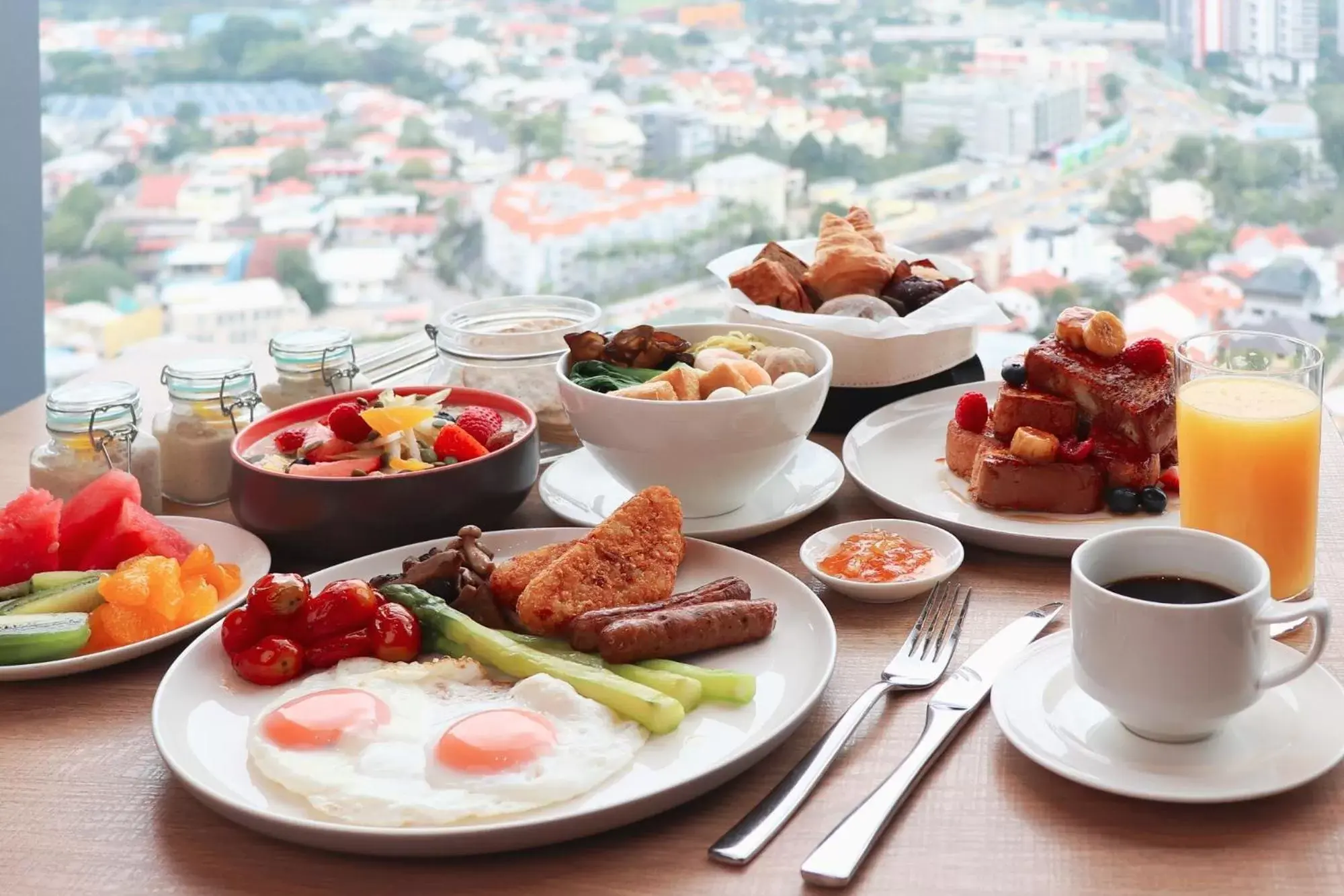 Food and drinks, Breakfast in Courtyard by Marriott Singapore Novena