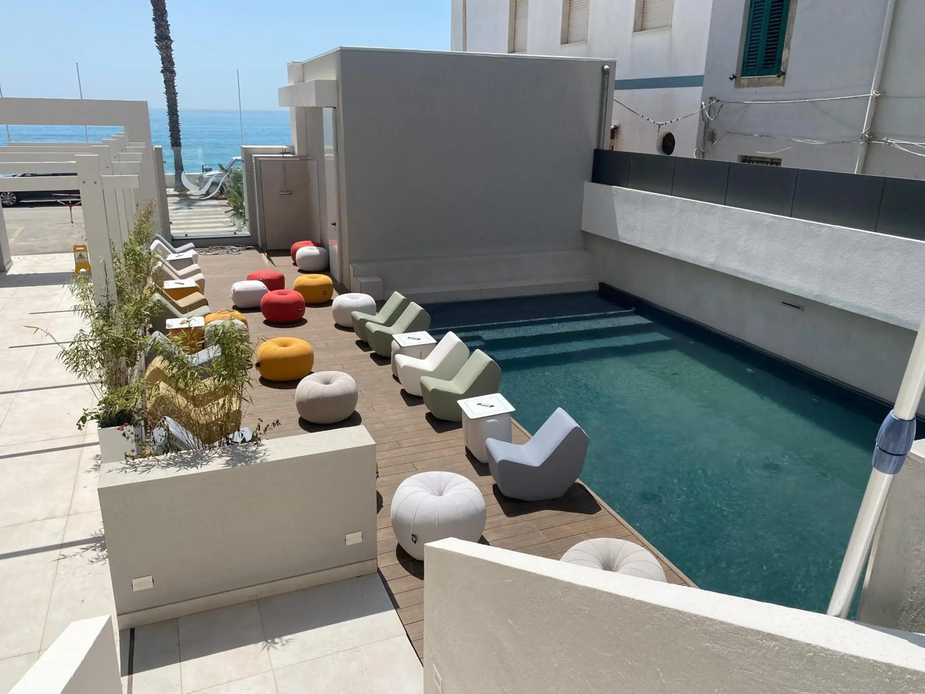 Pool view in Albatros Beach Hotel