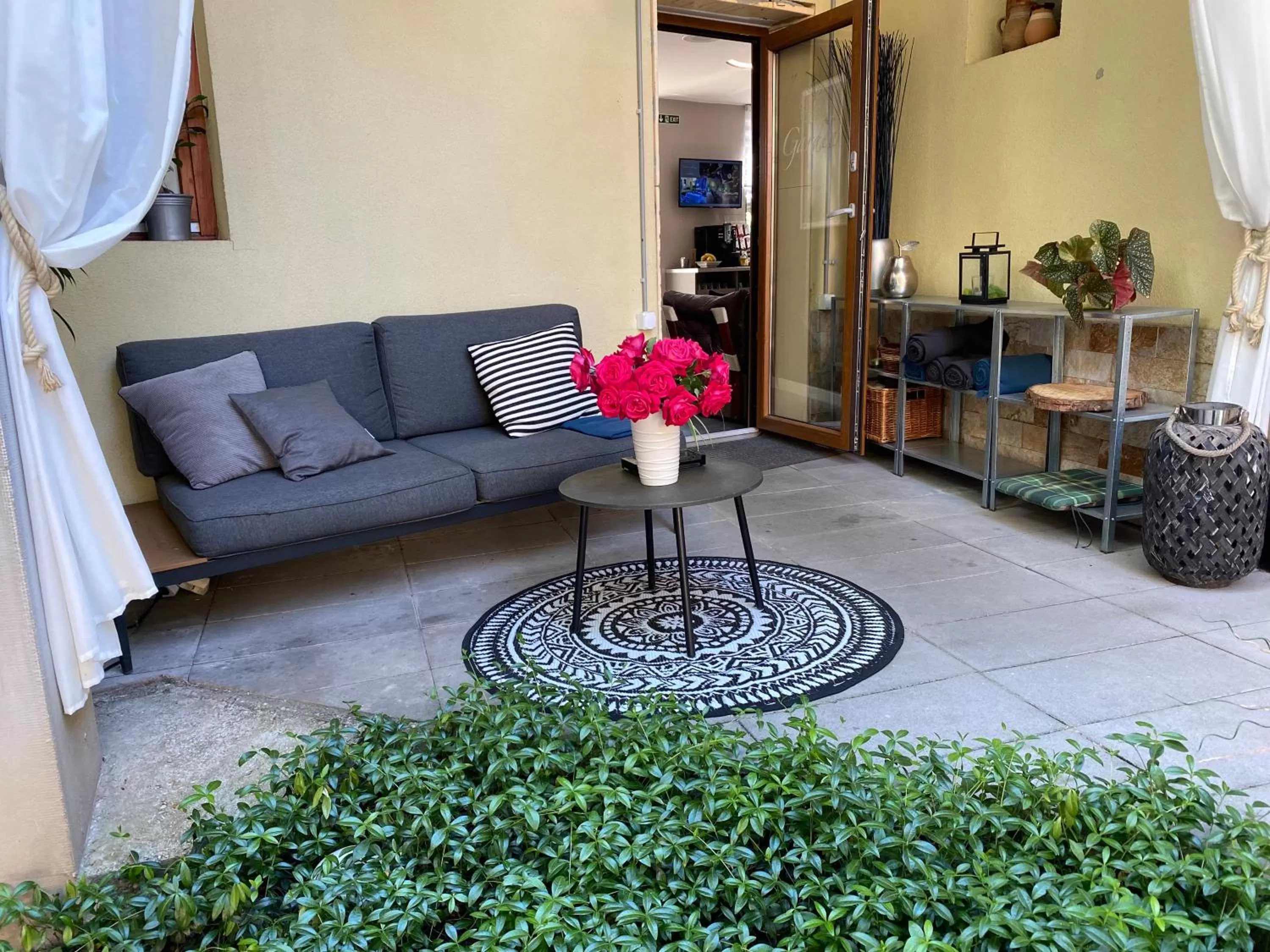 Garden in Margaréta Garden & SPA