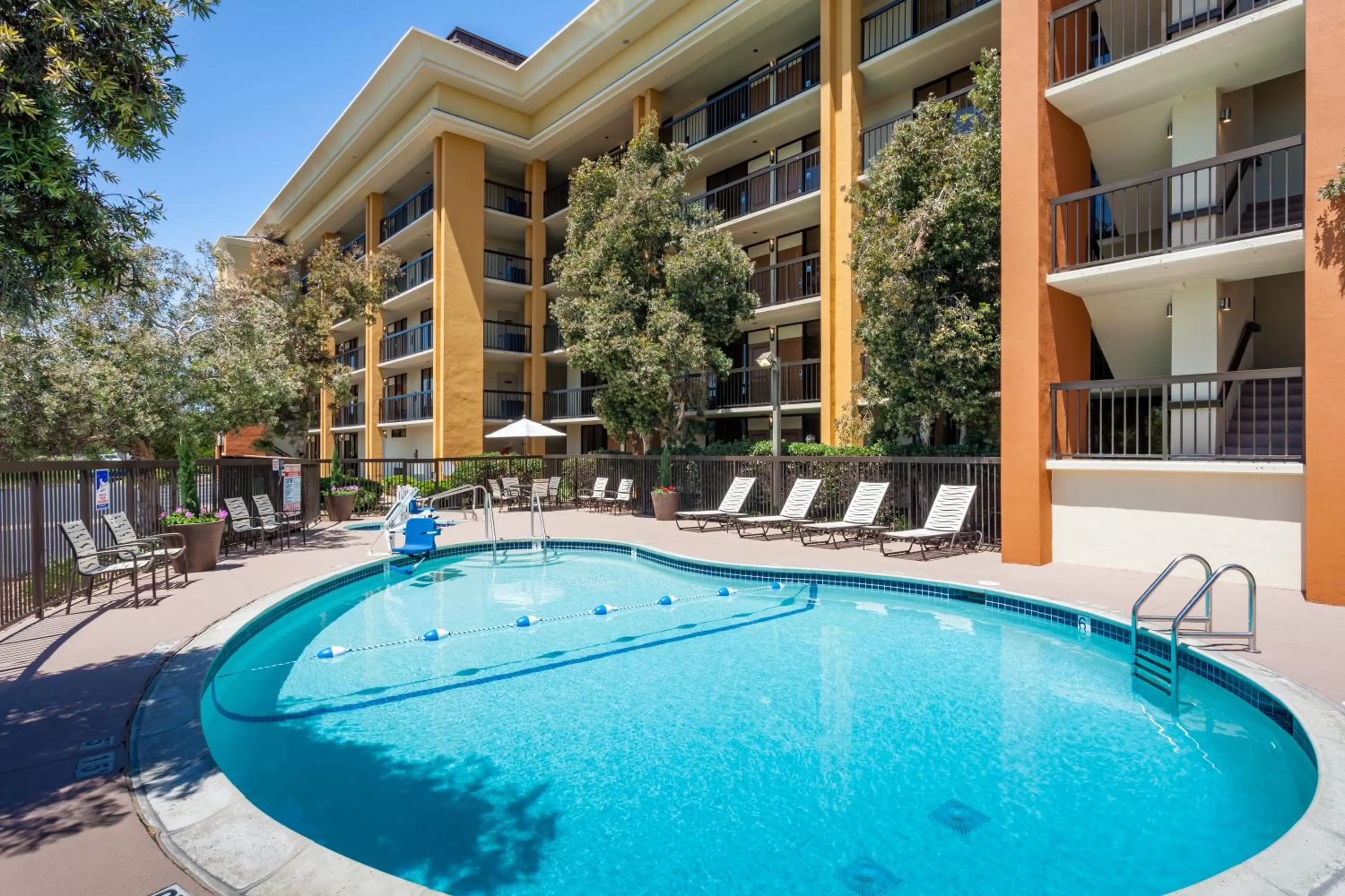 Swimming pool in Holiday Inn Express at Monterey Bay by IHG
