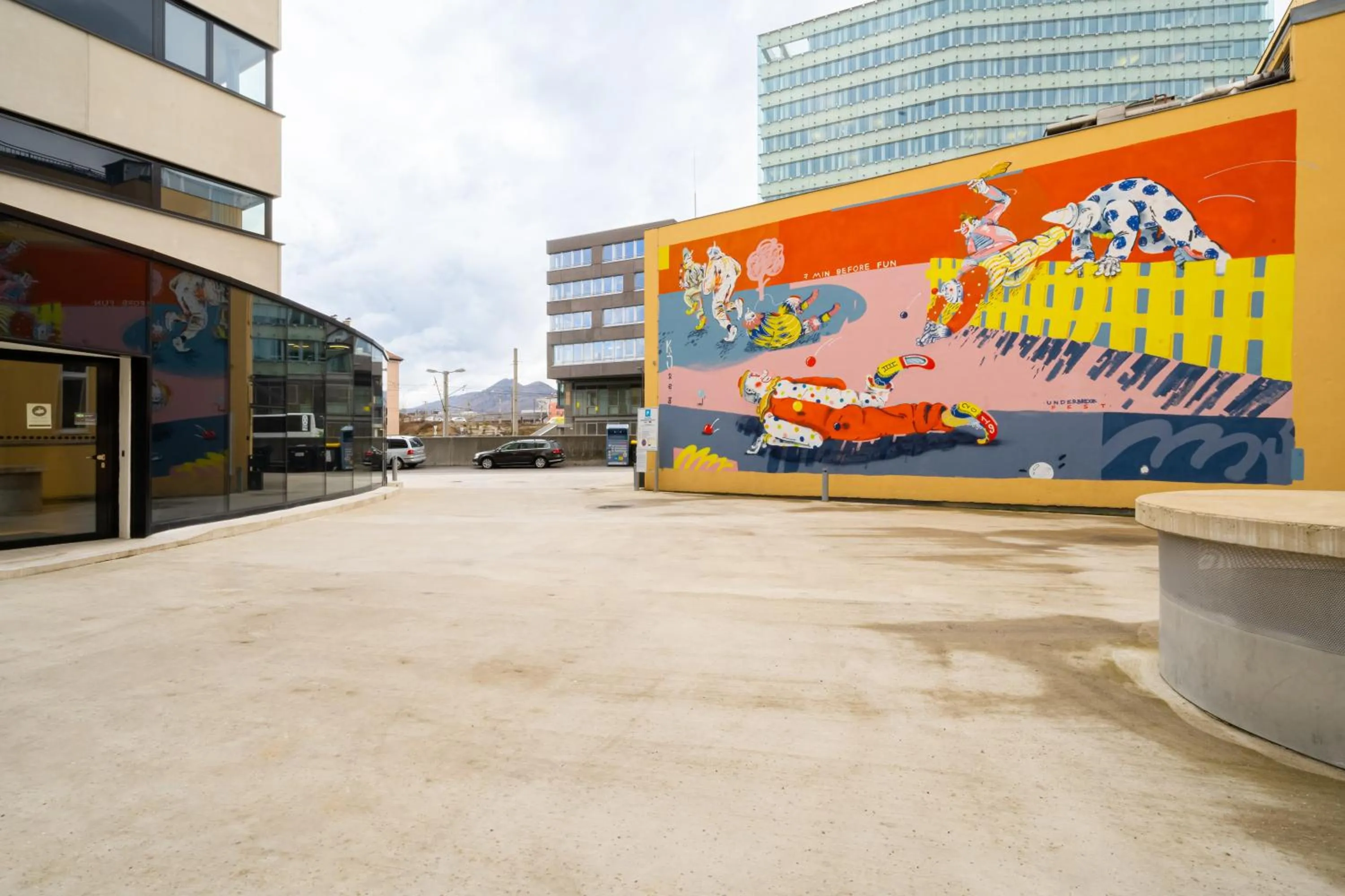 Property building in a&o Salzburg Hauptbahnhof