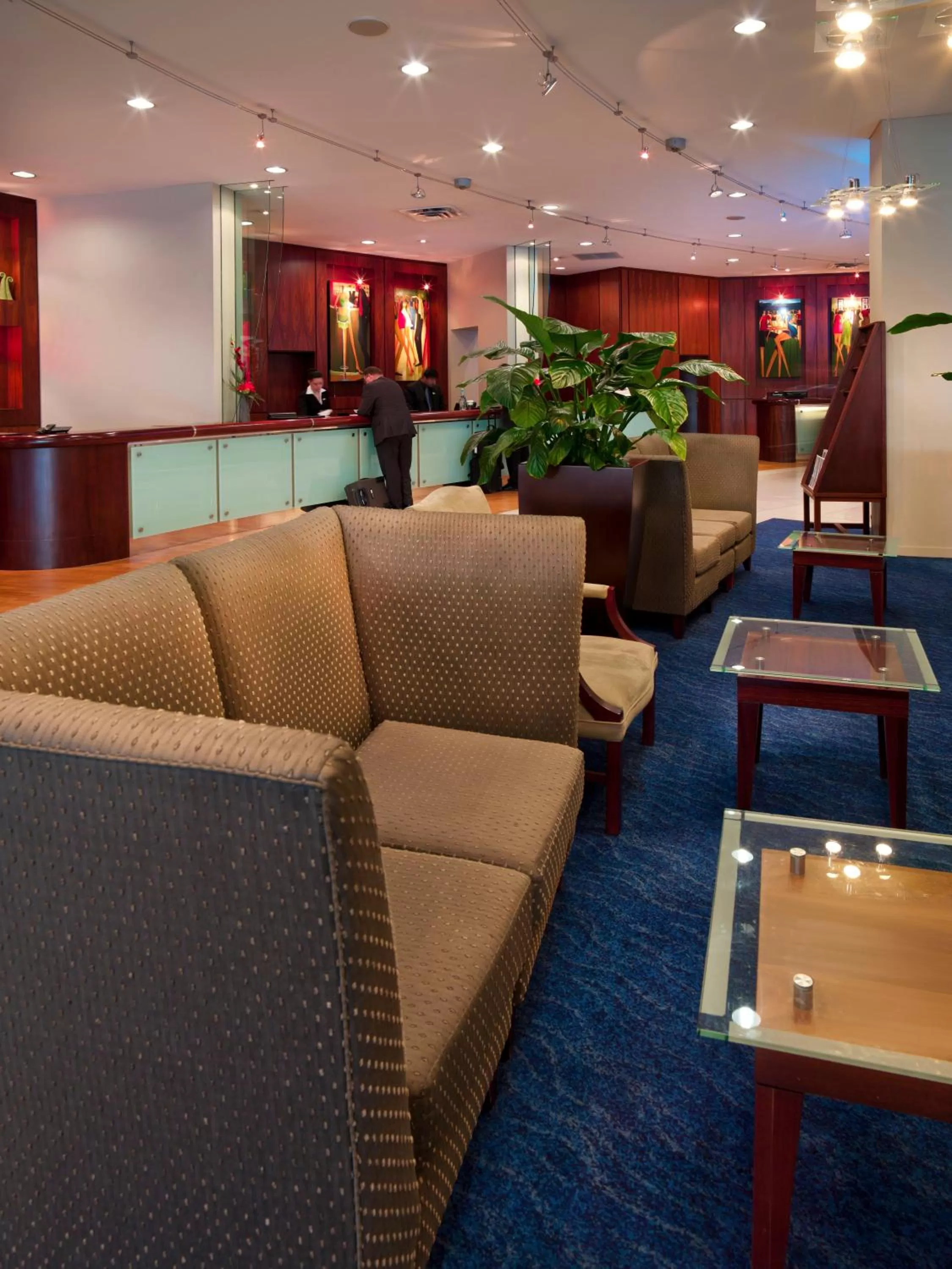 Lobby or reception in James Cook Hotel Grand Chancellor