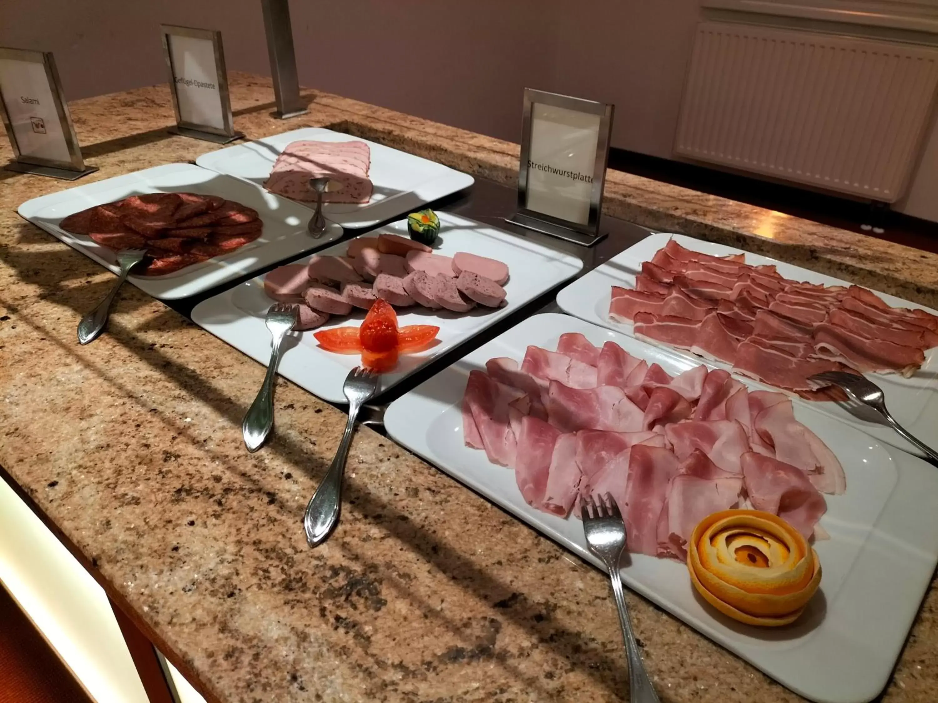 Buffet breakfast, Food in Strandhotel Preussenhof