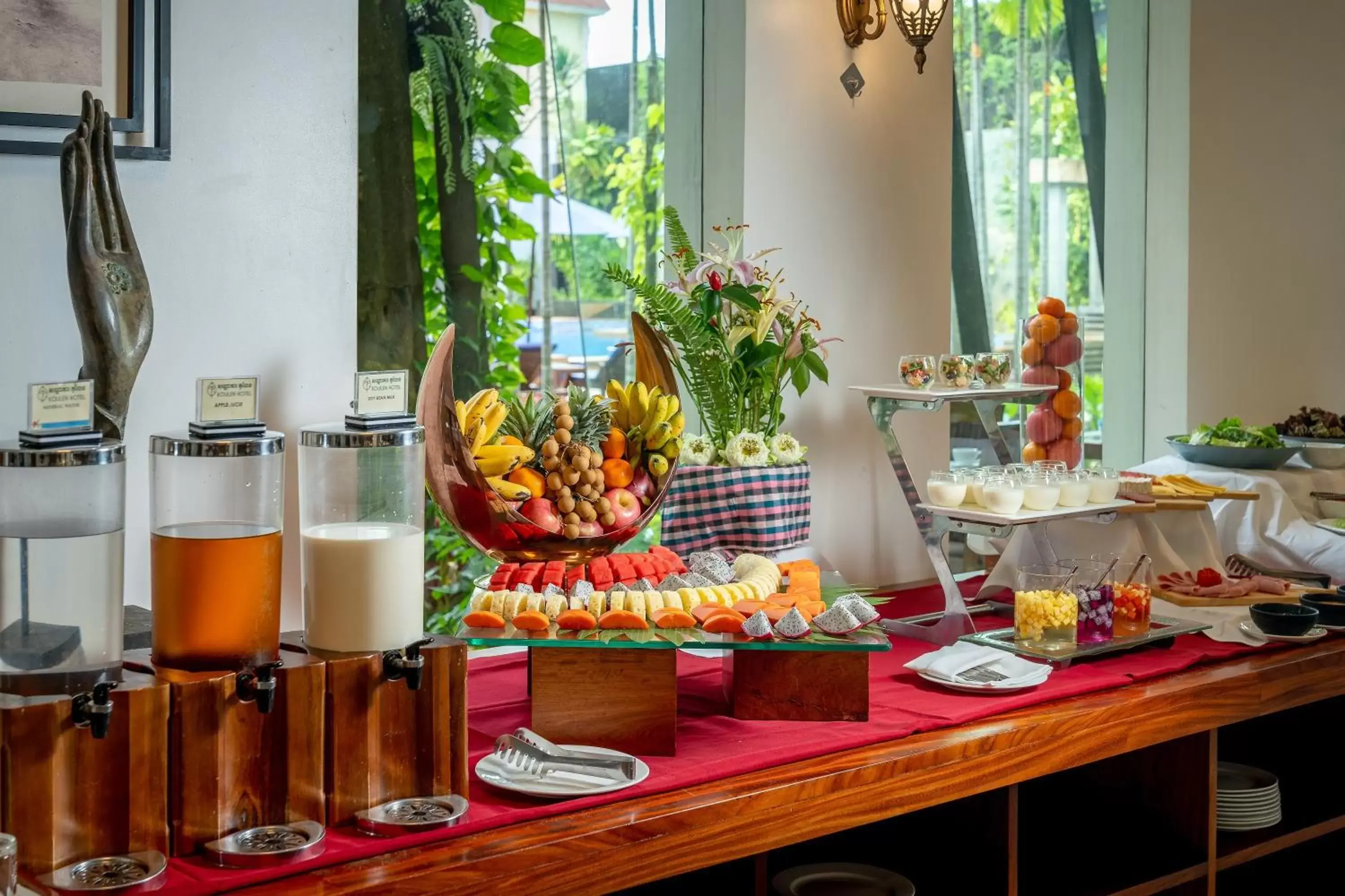 Buffet breakfast in Koulen Hotel Buffet breakfast in Koulen Hotel