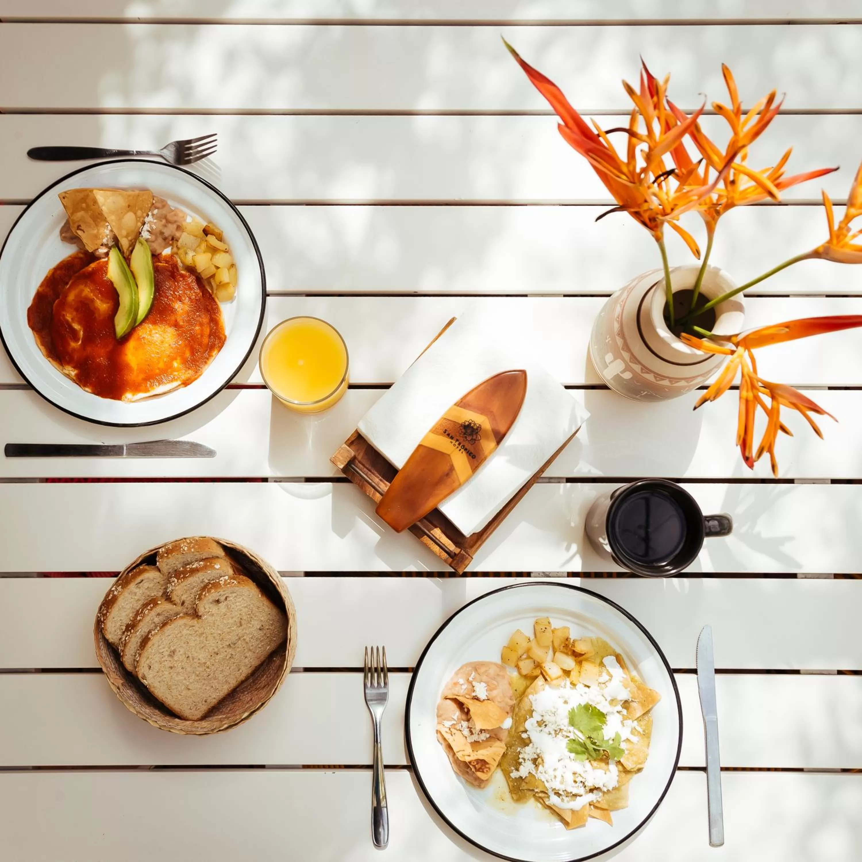 Food close-up in San Trópico Boutique Hotel & Peaceful Escape